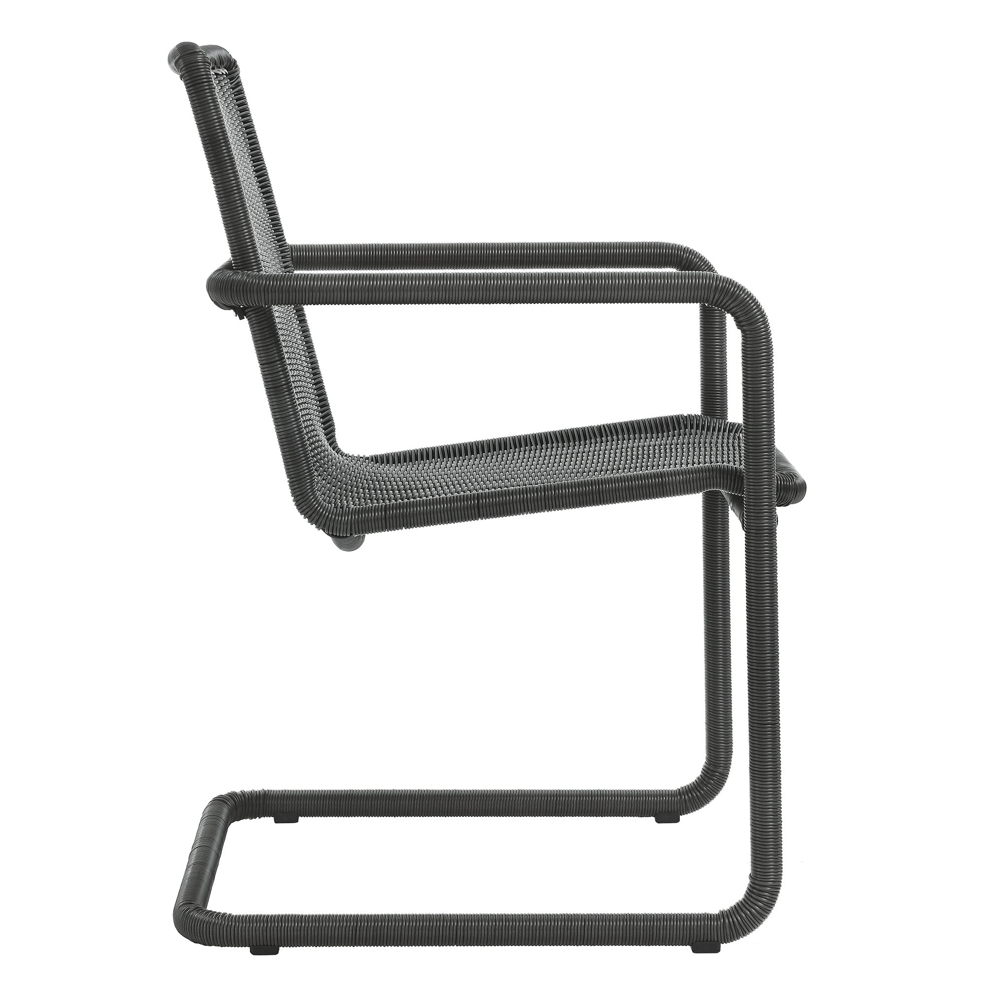 Abacus Outdoor Patio Wicker Dining Chairs Set of 2 by Modway - Best Buy Furniture