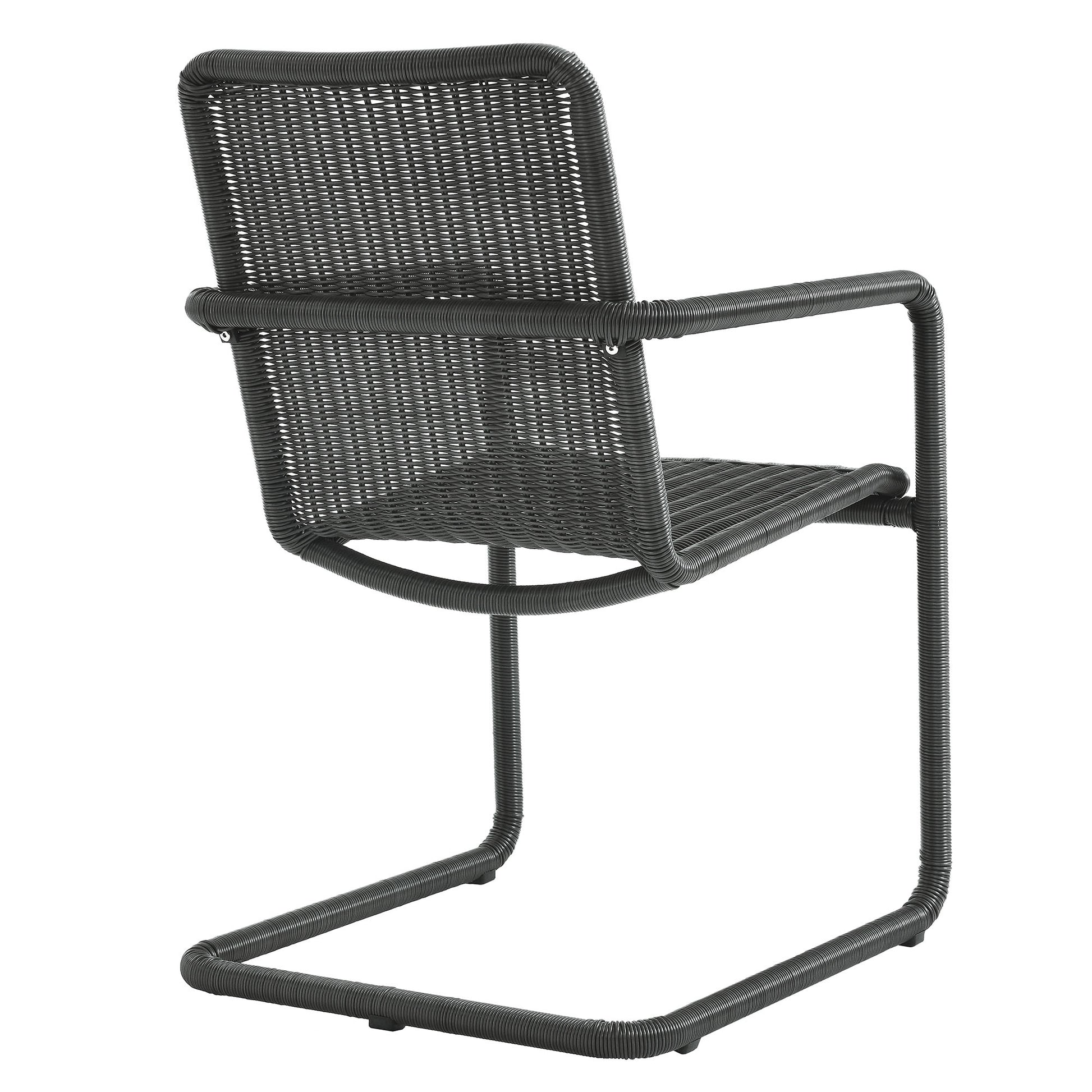 Abacus Outdoor Patio Wicker Dining Chairs Set of 2 by Modway - Best Buy Furniture