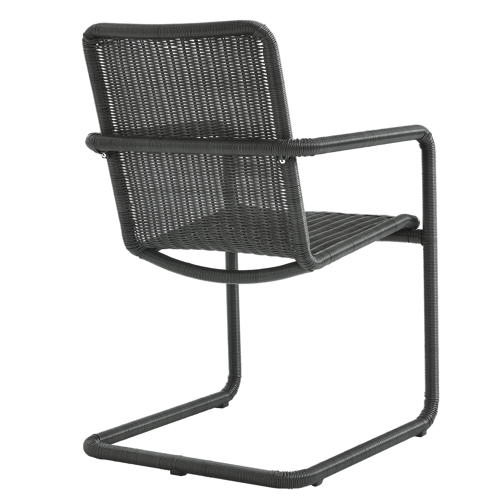 Abacus Outdoor Patio Wicker Dining Chairs Set of 2 by Modway - Best Buy Furniture