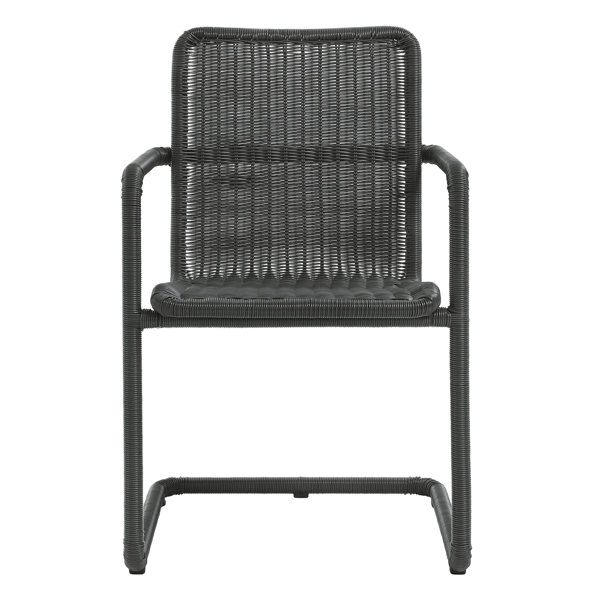 Abacus Outdoor Patio Wicker Dining Chairs Set of 2 by Modway - Best Buy Furniture