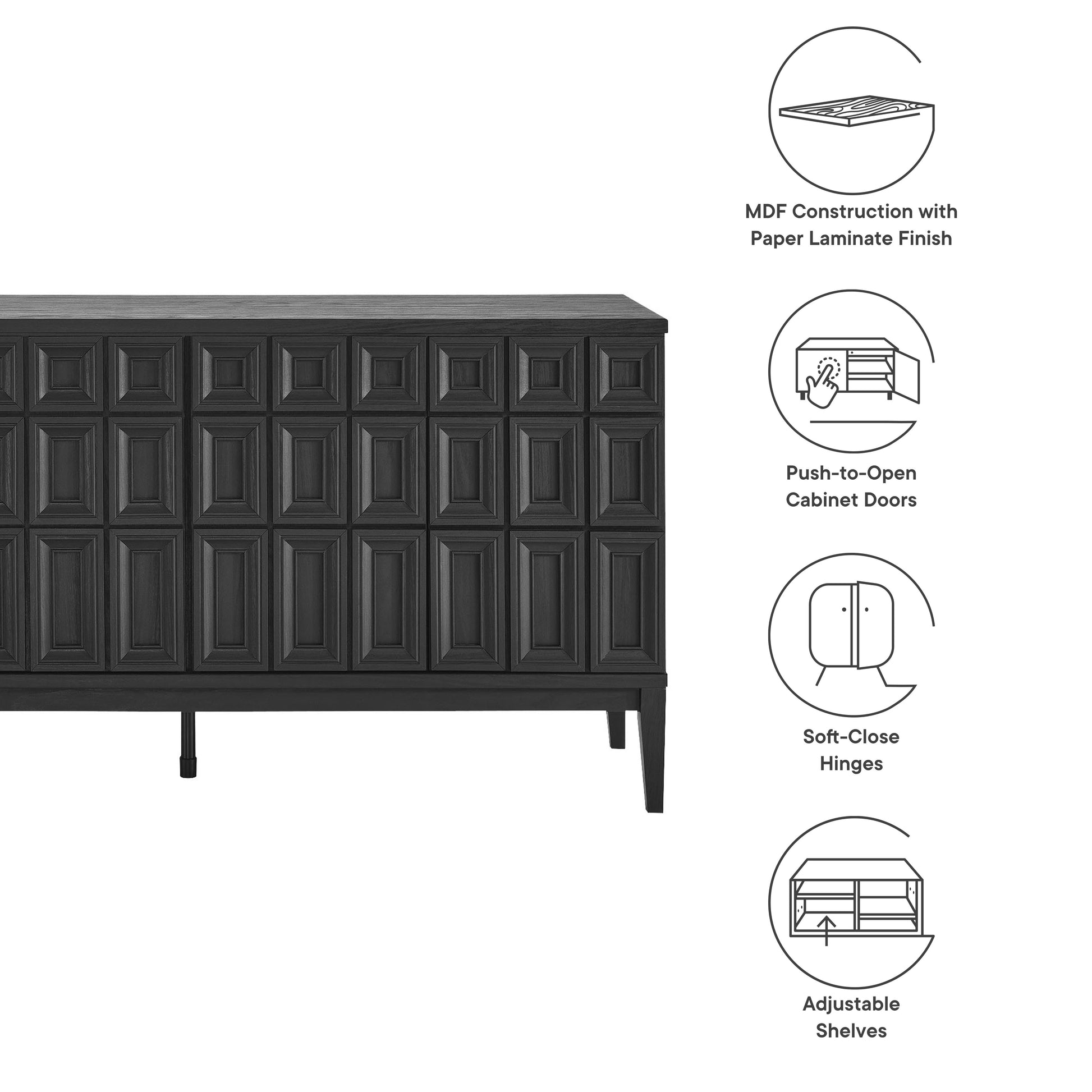 Samos 62" Sideboard by Modway - Best Buy Furniture