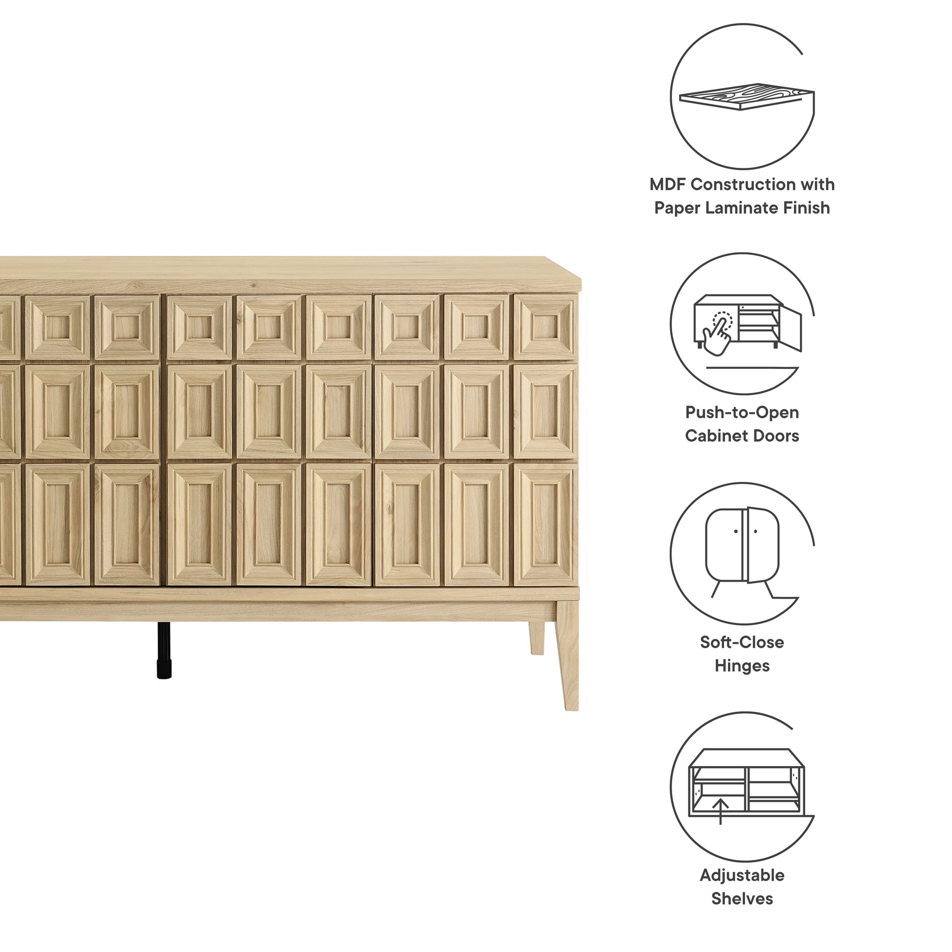 Samos 62" Sideboard by Modway - Best Buy Furniture
