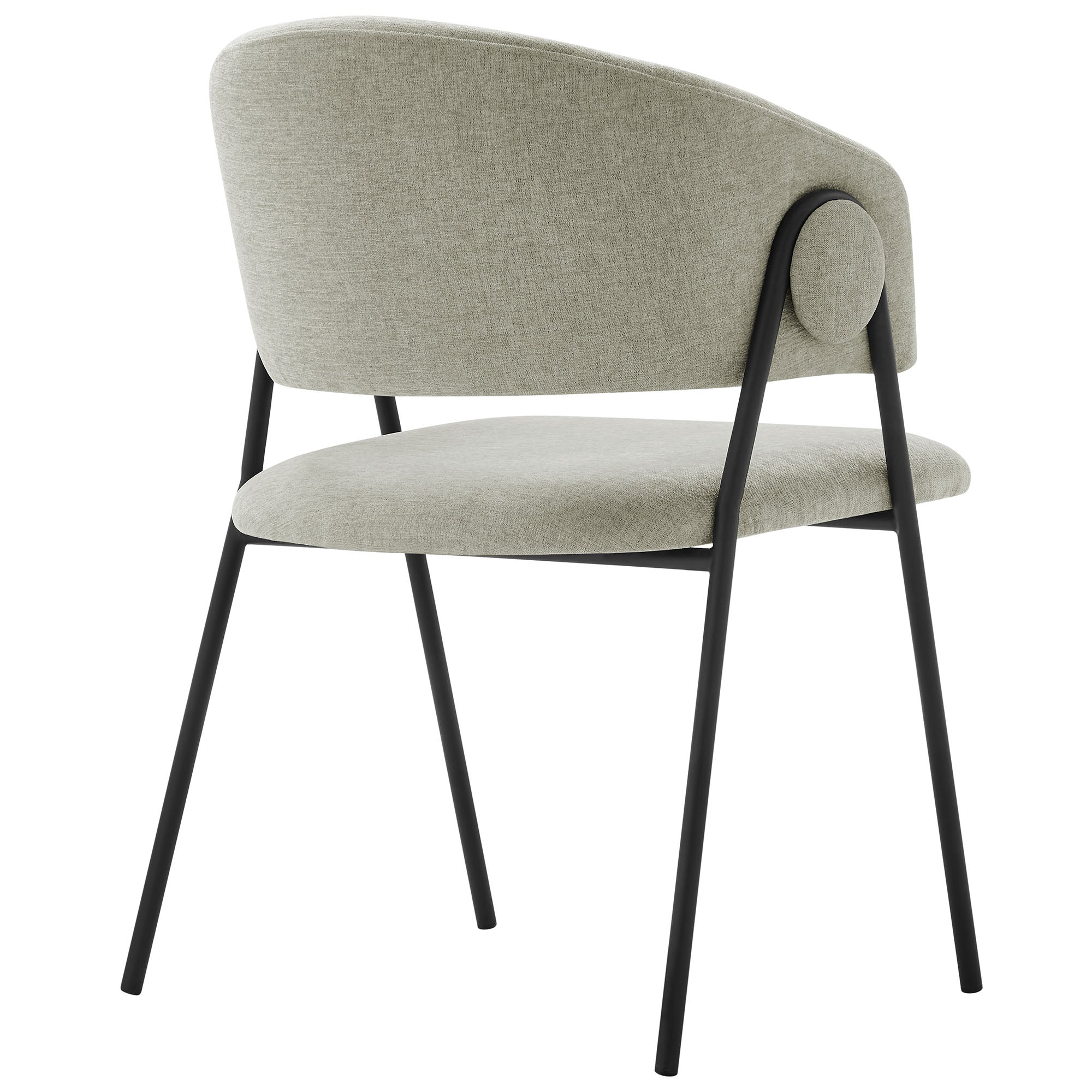 Nella Upholstered Heathered Chenille Dining Chairs Set of 2 by Modway - Best Buy Furniture