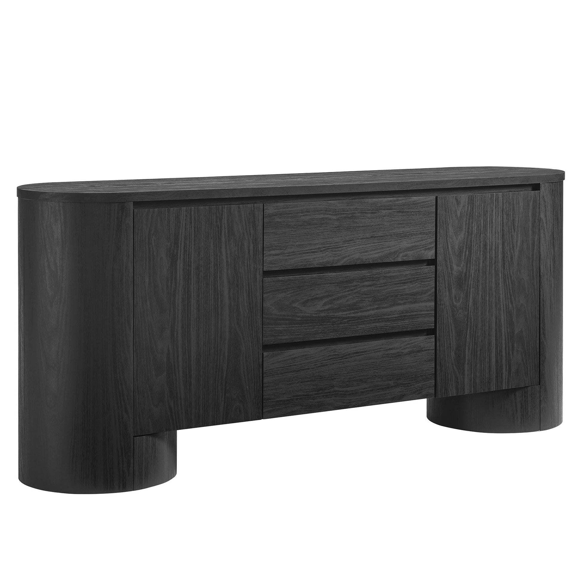 Duval 71" Rounded Sideboard Storage Cabinet by Modway - Best Buy Furniture