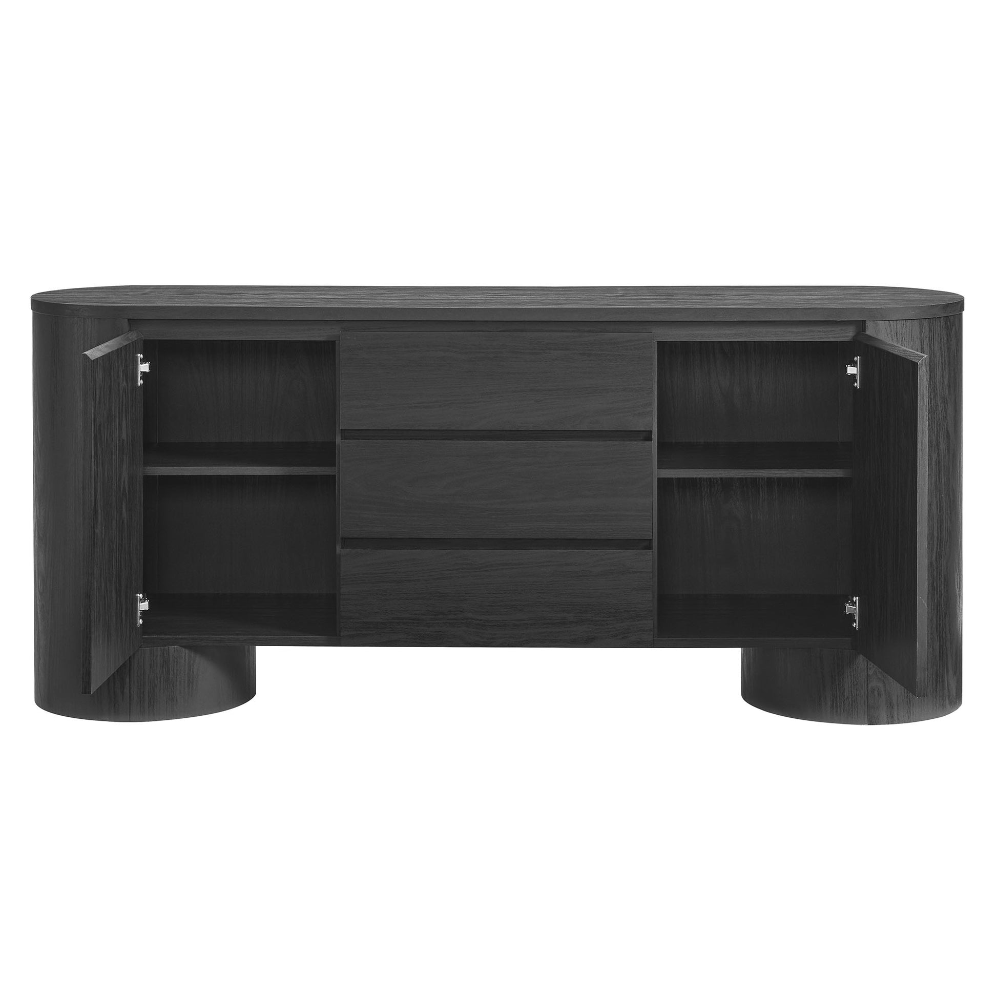 Duval 71" Rounded Sideboard Storage Cabinet by Modway - Best Buy Furniture