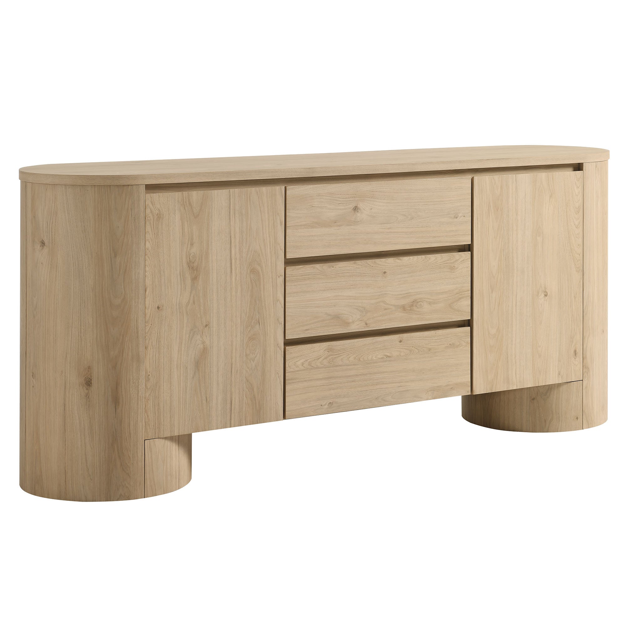 Duval 71" Rounded Sideboard Storage Cabinet by Modway - Best Buy Furniture