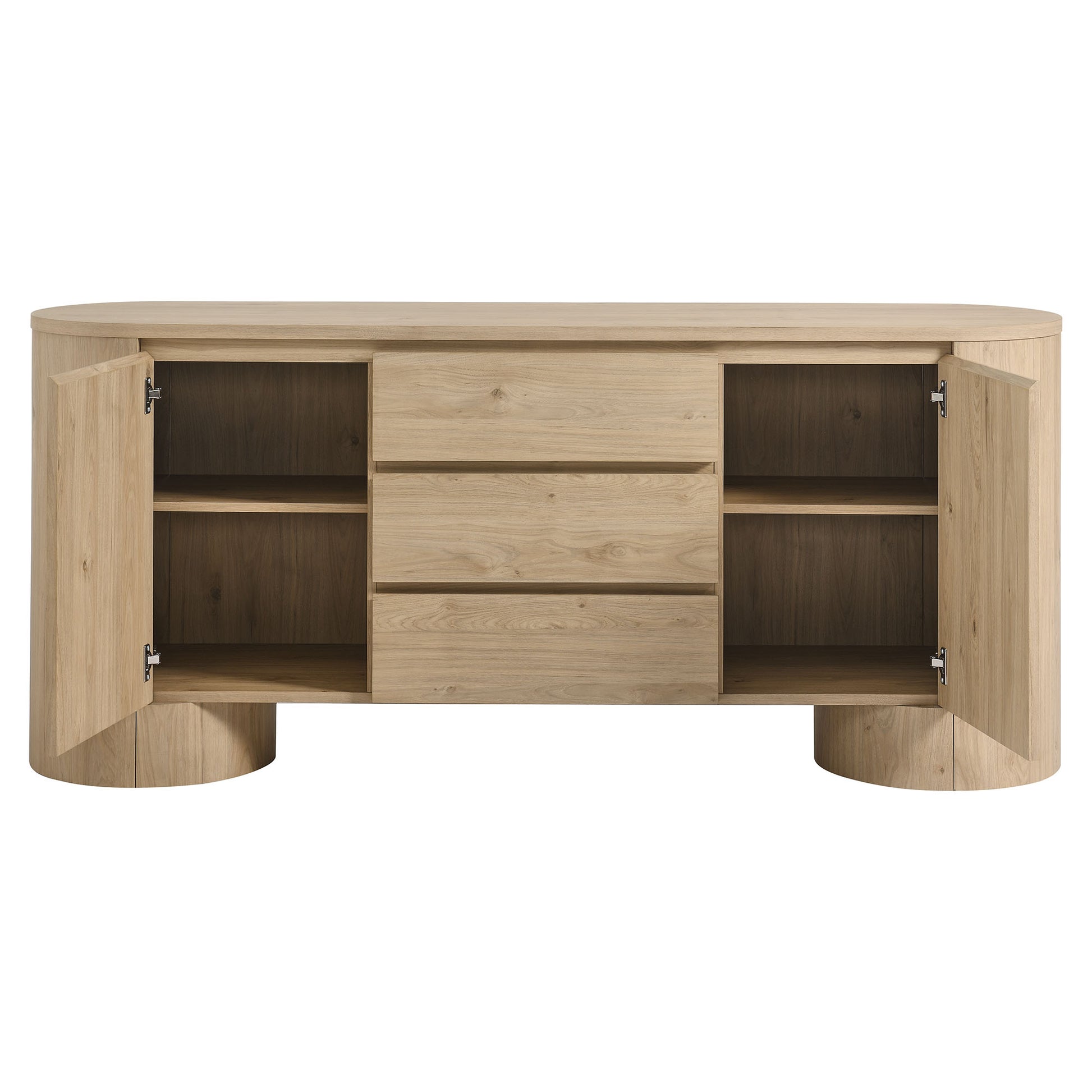 Duval 71" Rounded Sideboard Storage Cabinet by Modway - Best Buy Furniture