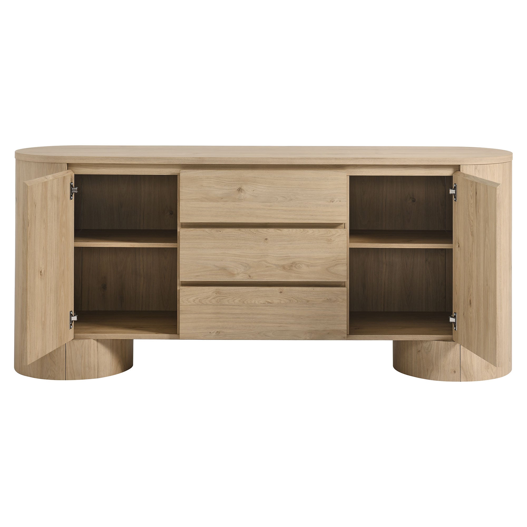 Duval 71" Rounded Sideboard Storage Cabinet by Modway - Best Buy Furniture