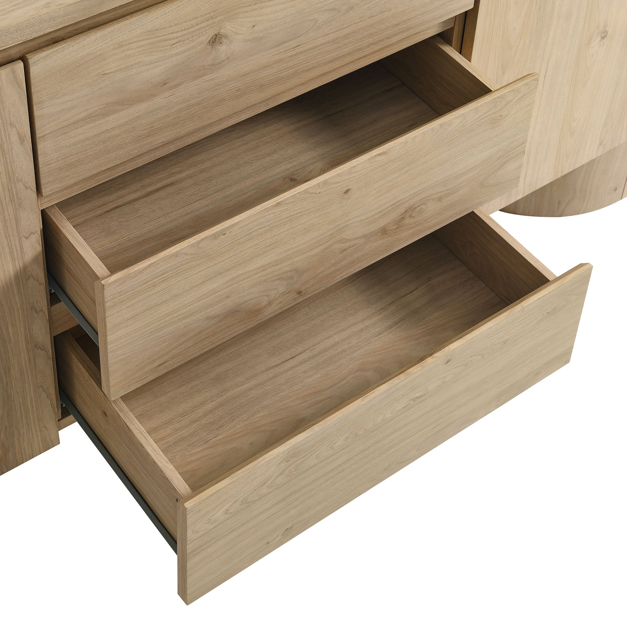 Duval 71" Rounded Sideboard Storage Cabinet by Modway - Best Buy Furniture