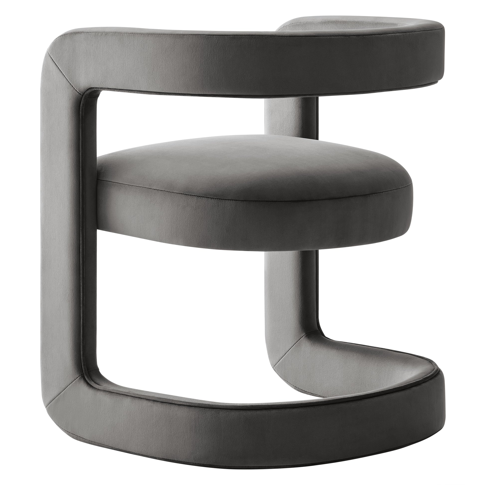 Winslow Barrel Performance Velvet Dining Chair by Modway - Best Buy Furniture