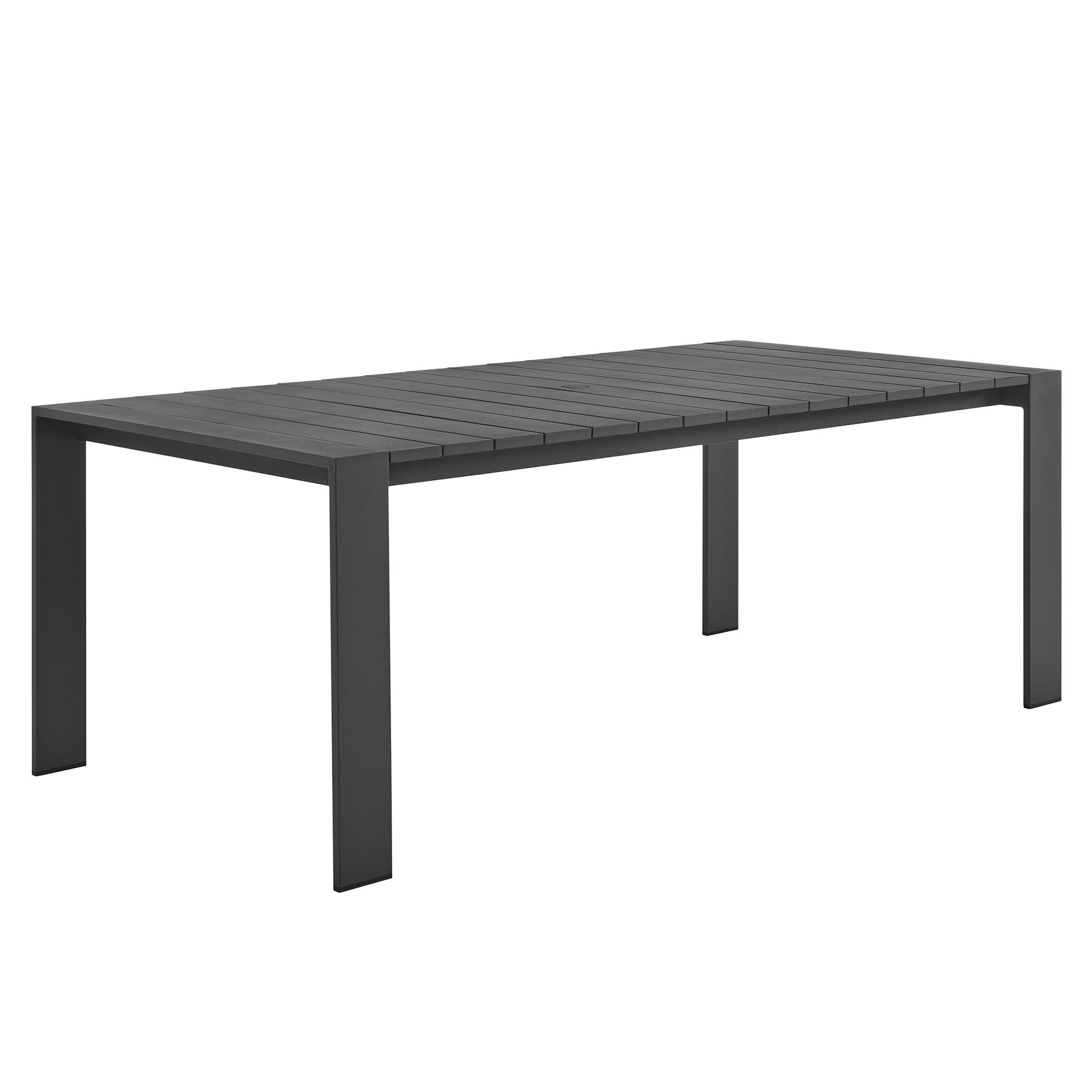 Tahoe Rectangular Outdoor Patio Aluminum Dining Table by Modway - Best Buy Furniture