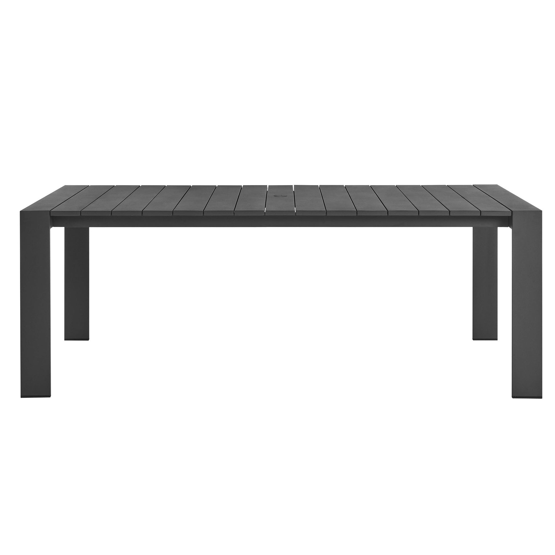 Tahoe Rectangular Outdoor Patio Aluminum Dining Table by Modway - Best Buy Furniture