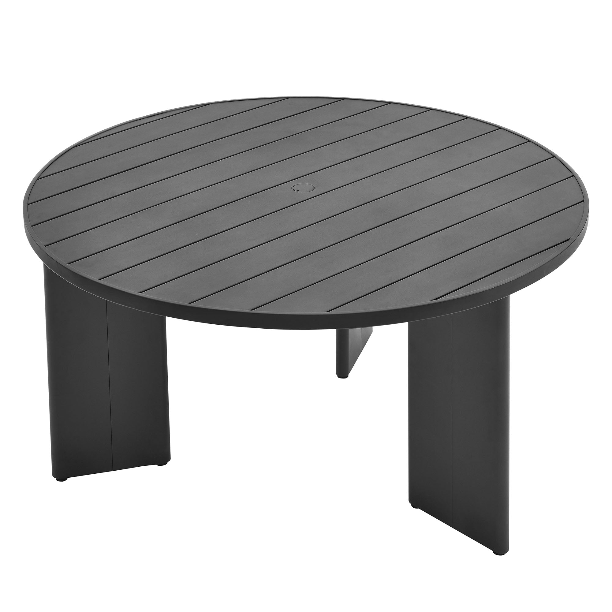 Tahoe Round Outdoor Patio Aluminum Dining Table by Modway - Best Buy Furniture