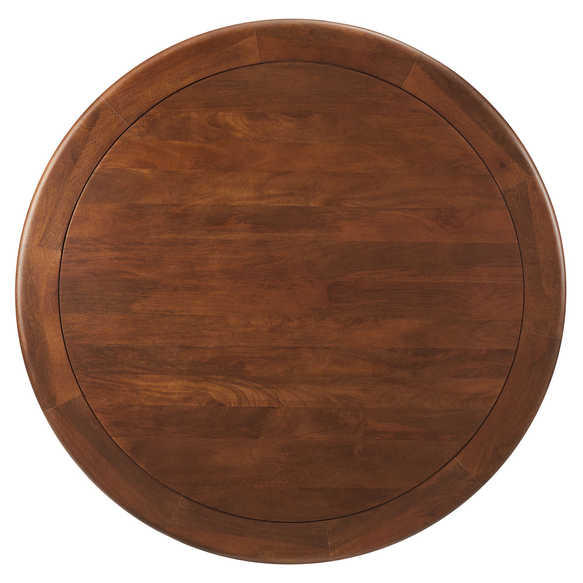 Lippa 48" Round Pedestal Solid Wood Dining Table by Modway - Best Buy Furniture