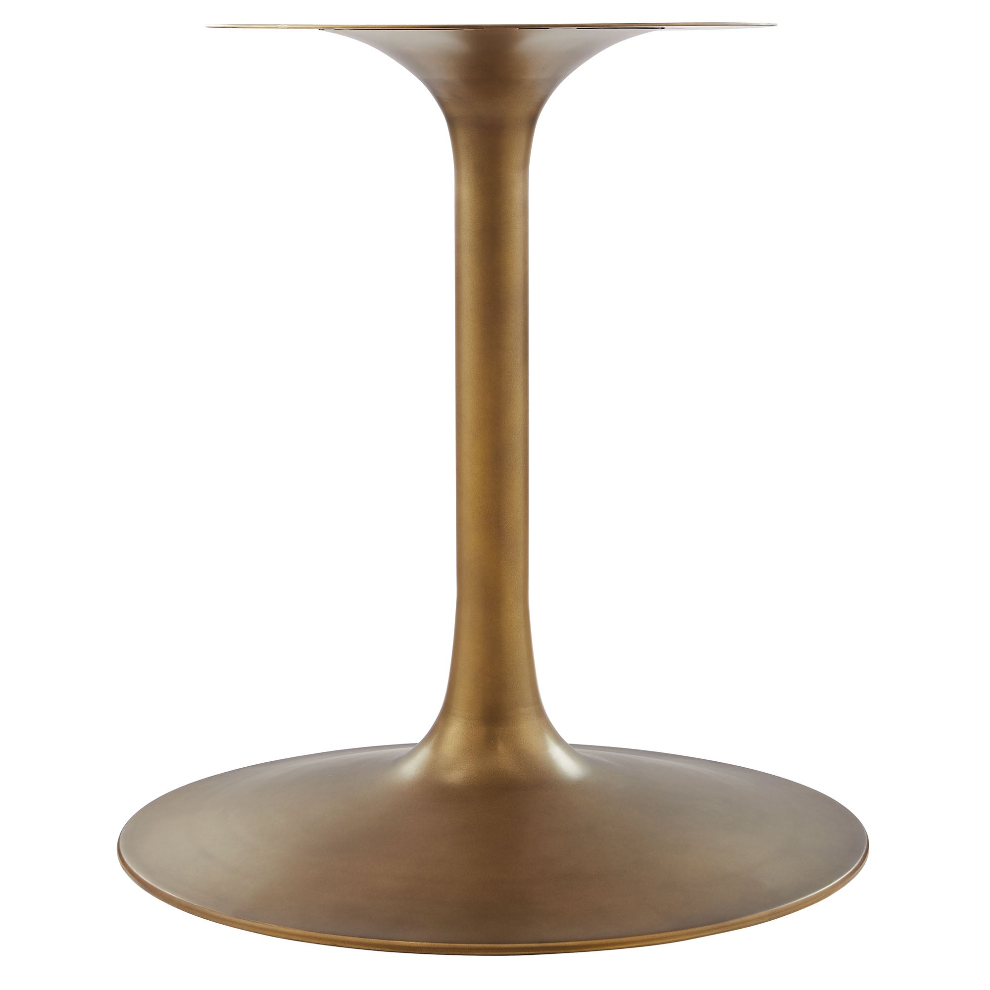 Lippa 48" Round Pedestal Solid Wood Dining Table by Modway - Best Buy Furniture