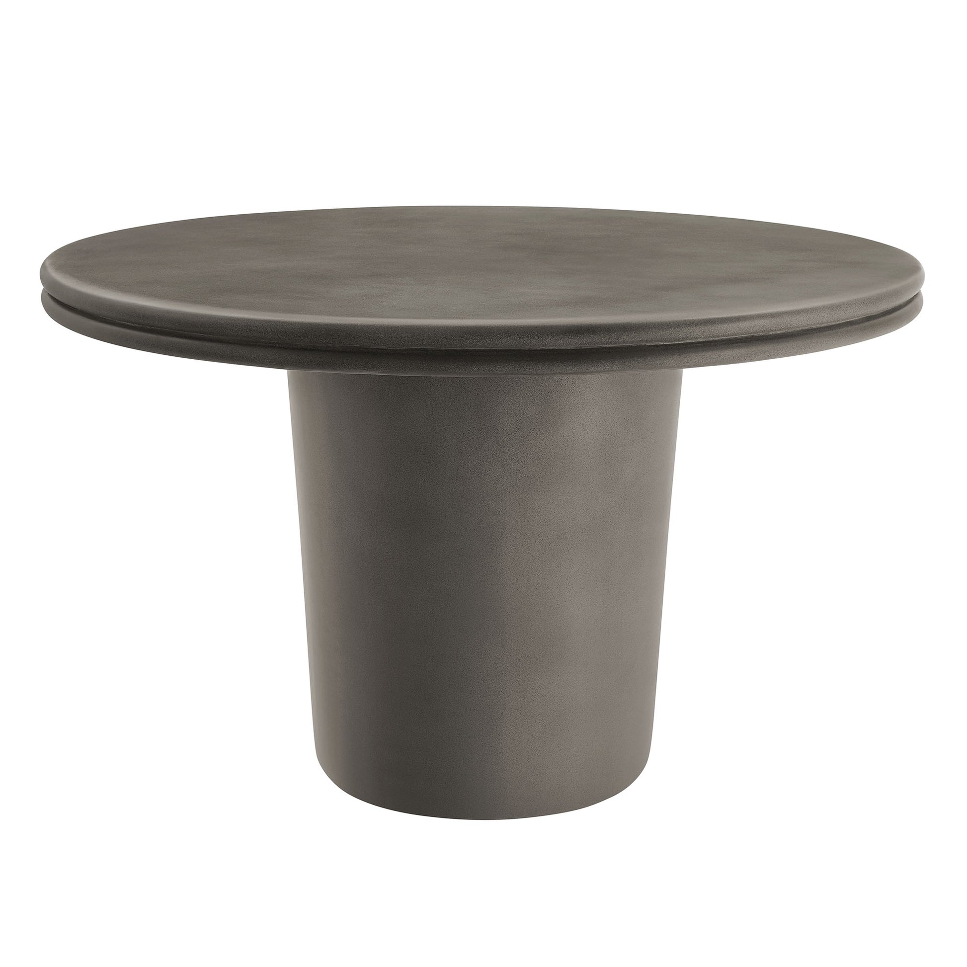 Brion 48" Indoor - Outdoor Patio Concrete Round Dining Table by Modway - Best Buy Furniture