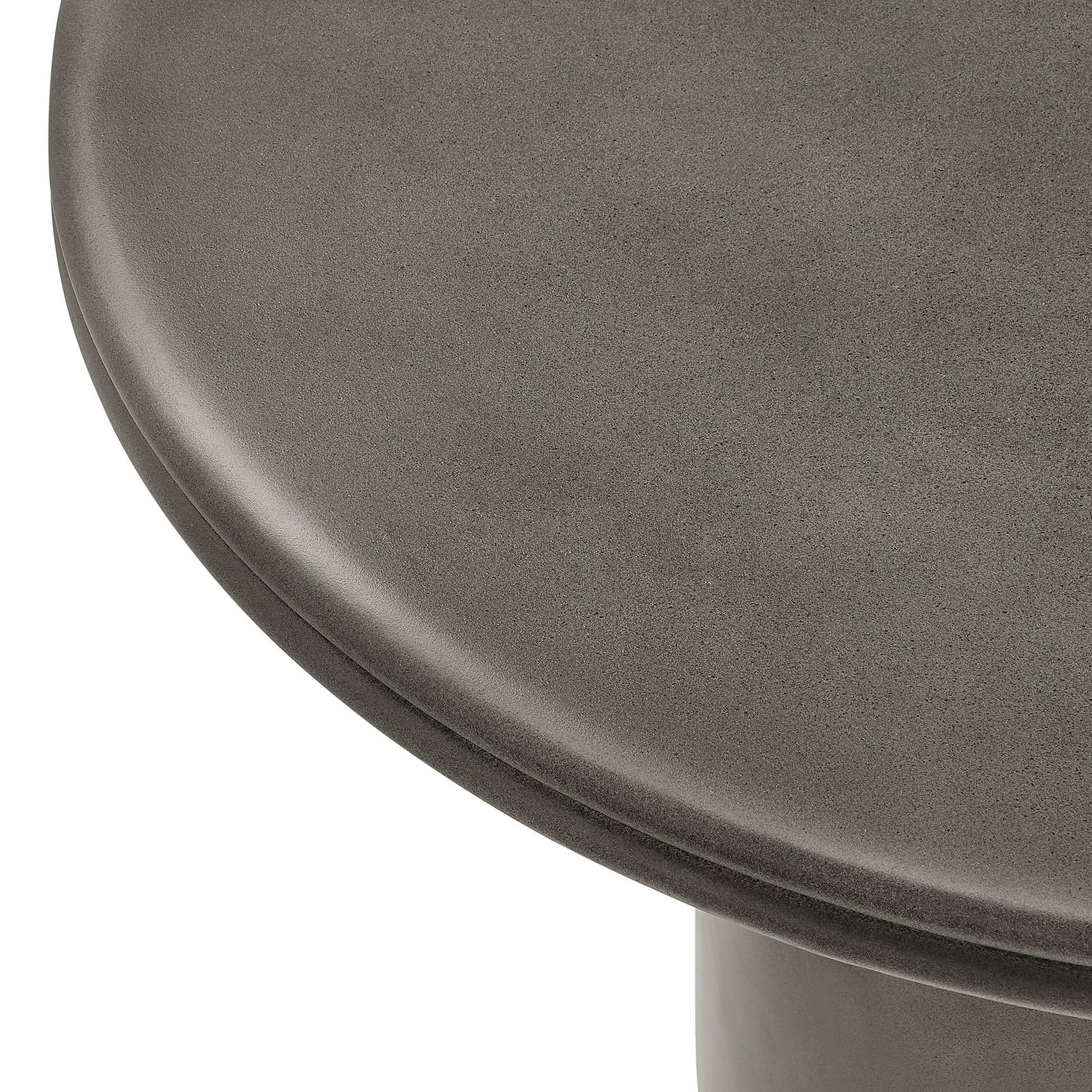 Brion 48" Indoor - Outdoor Patio Concrete Round Dining Table by Modway - Best Buy Furniture
