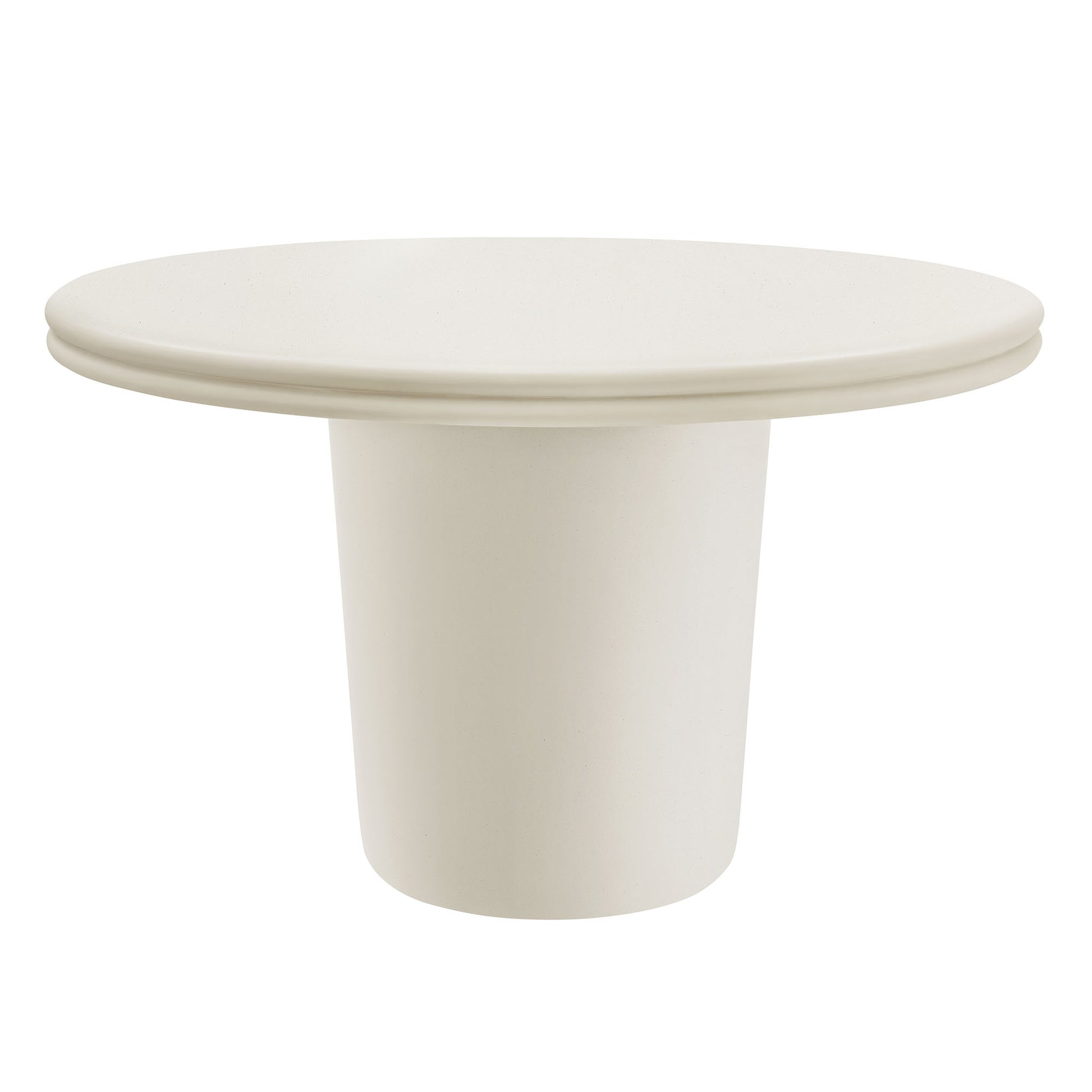 Brion 48" Indoor - Outdoor Patio Concrete Round Dining Table by Modway - Best Buy Furniture