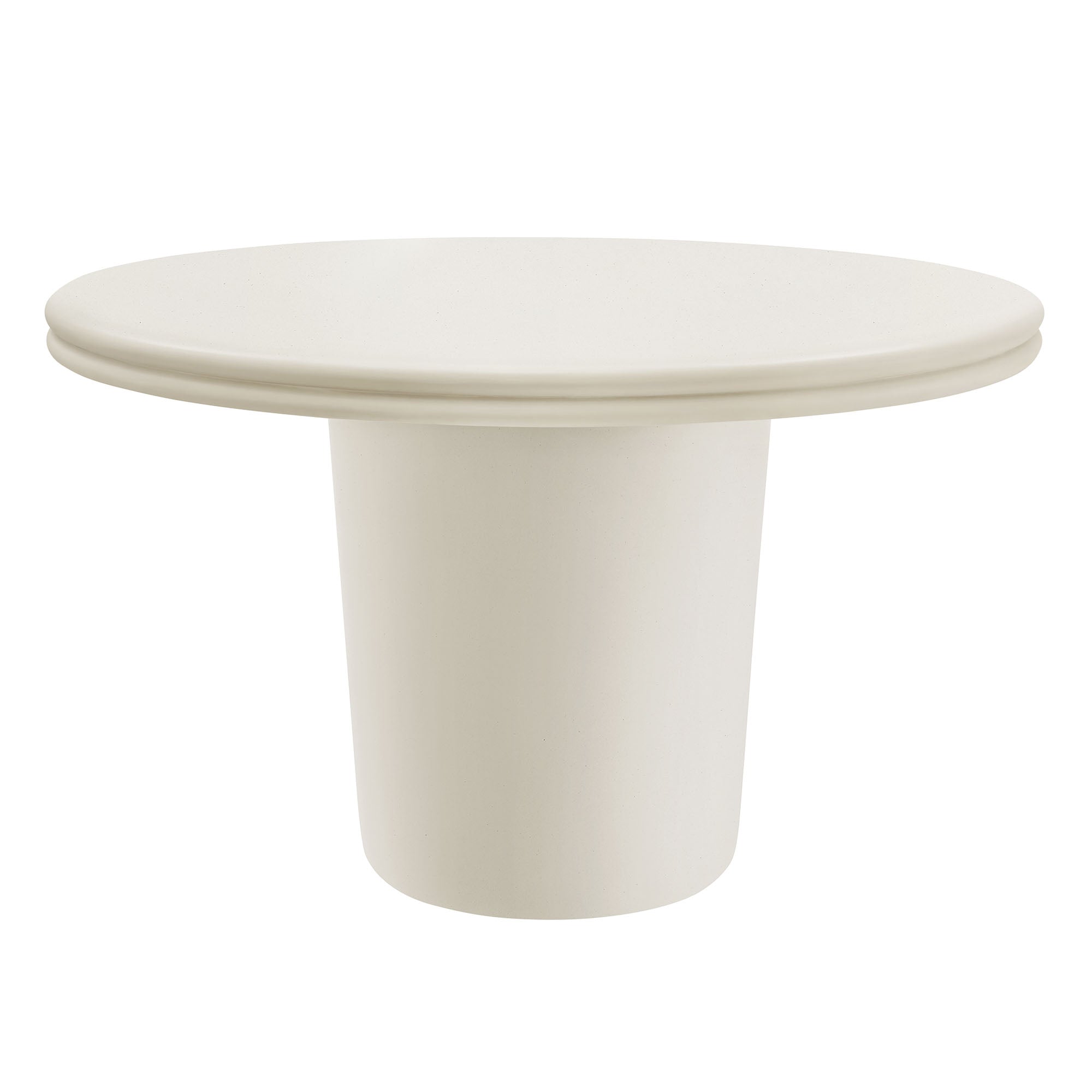 Brion 48" Indoor - Outdoor Patio Concrete Round Dining Table by Modway - Best Buy Furniture