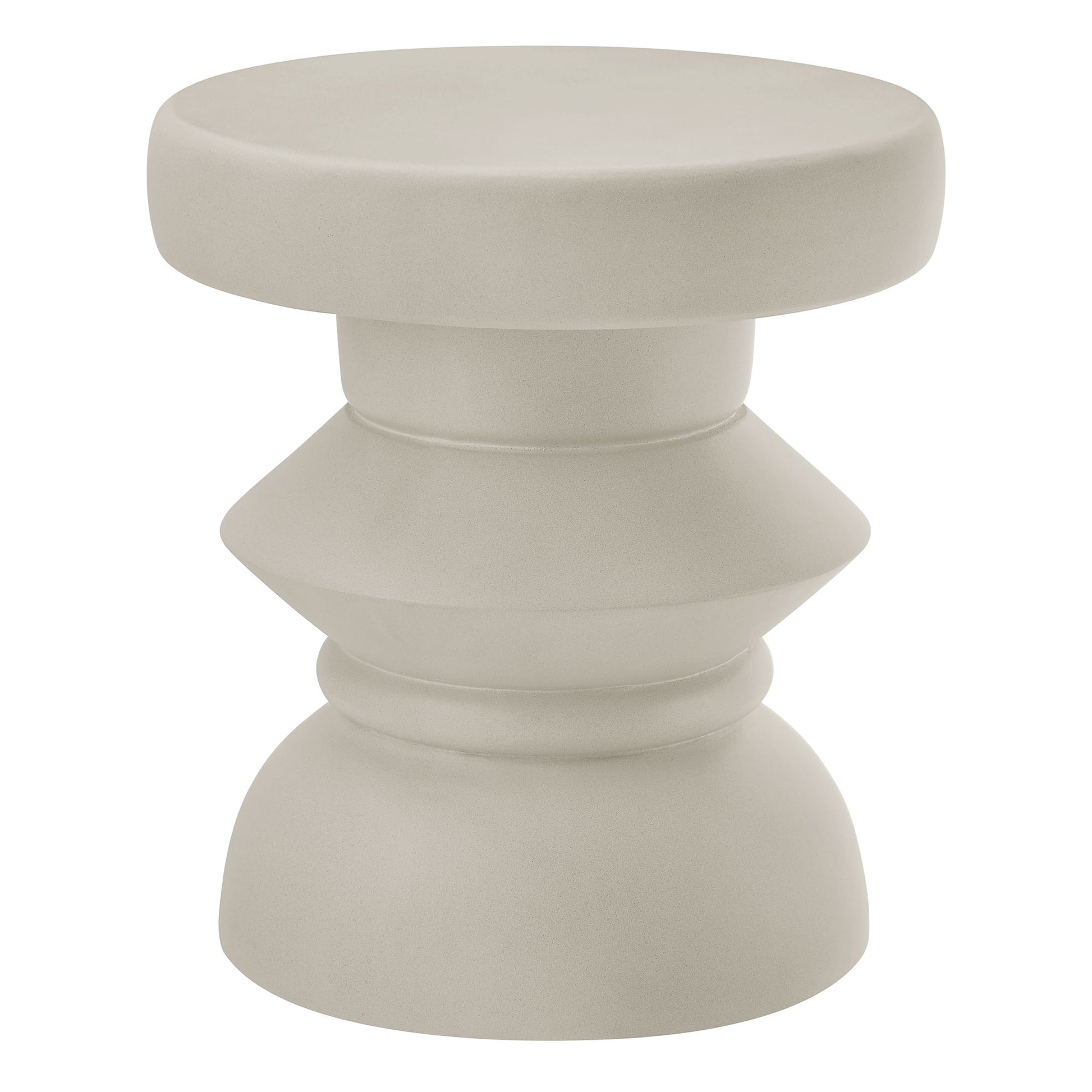 Terza Indoor - Outdoor Patio Concrete Side Table by Modway - Best Buy Furniture
