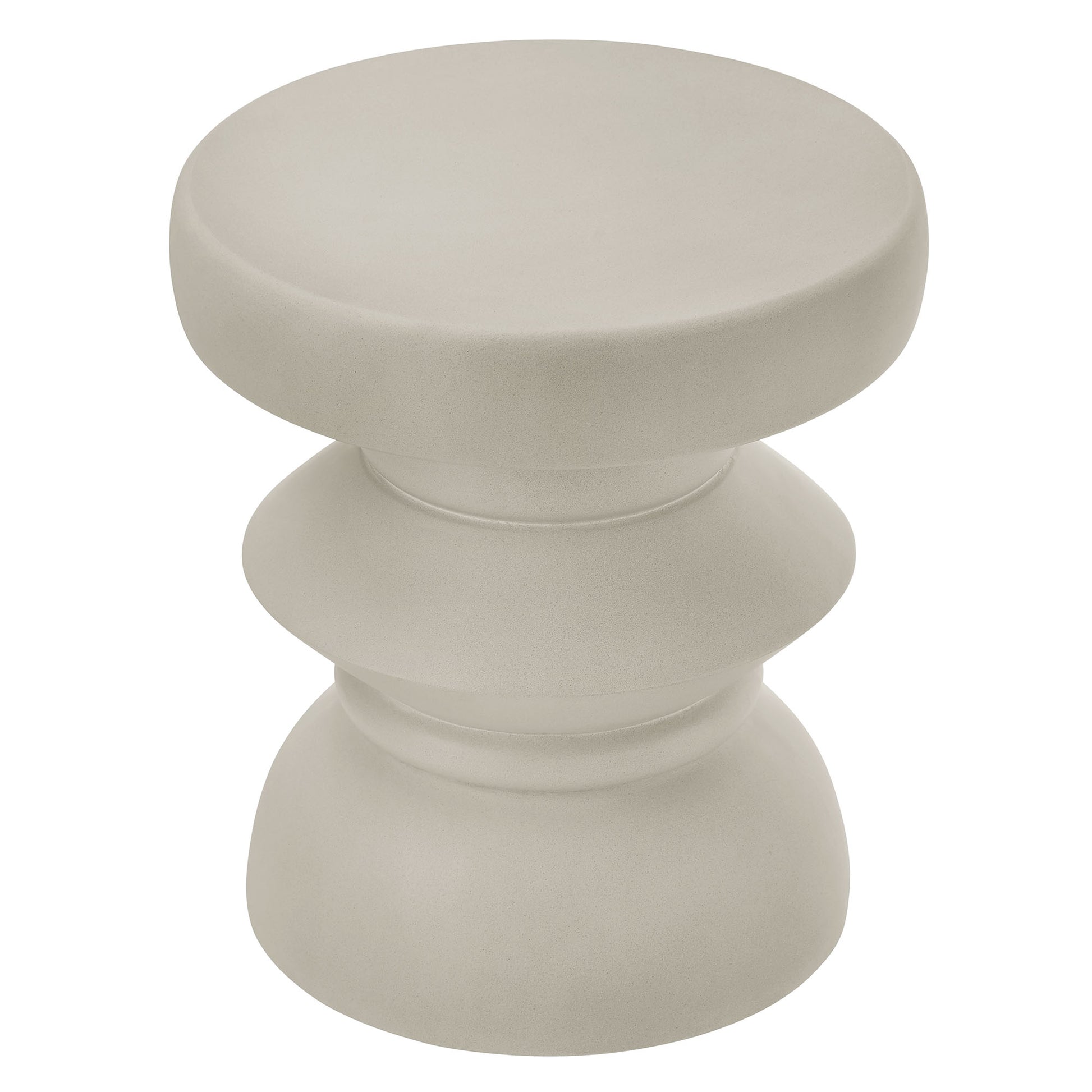 Terza Indoor - Outdoor Patio Concrete Side Table by Modway - Best Buy Furniture