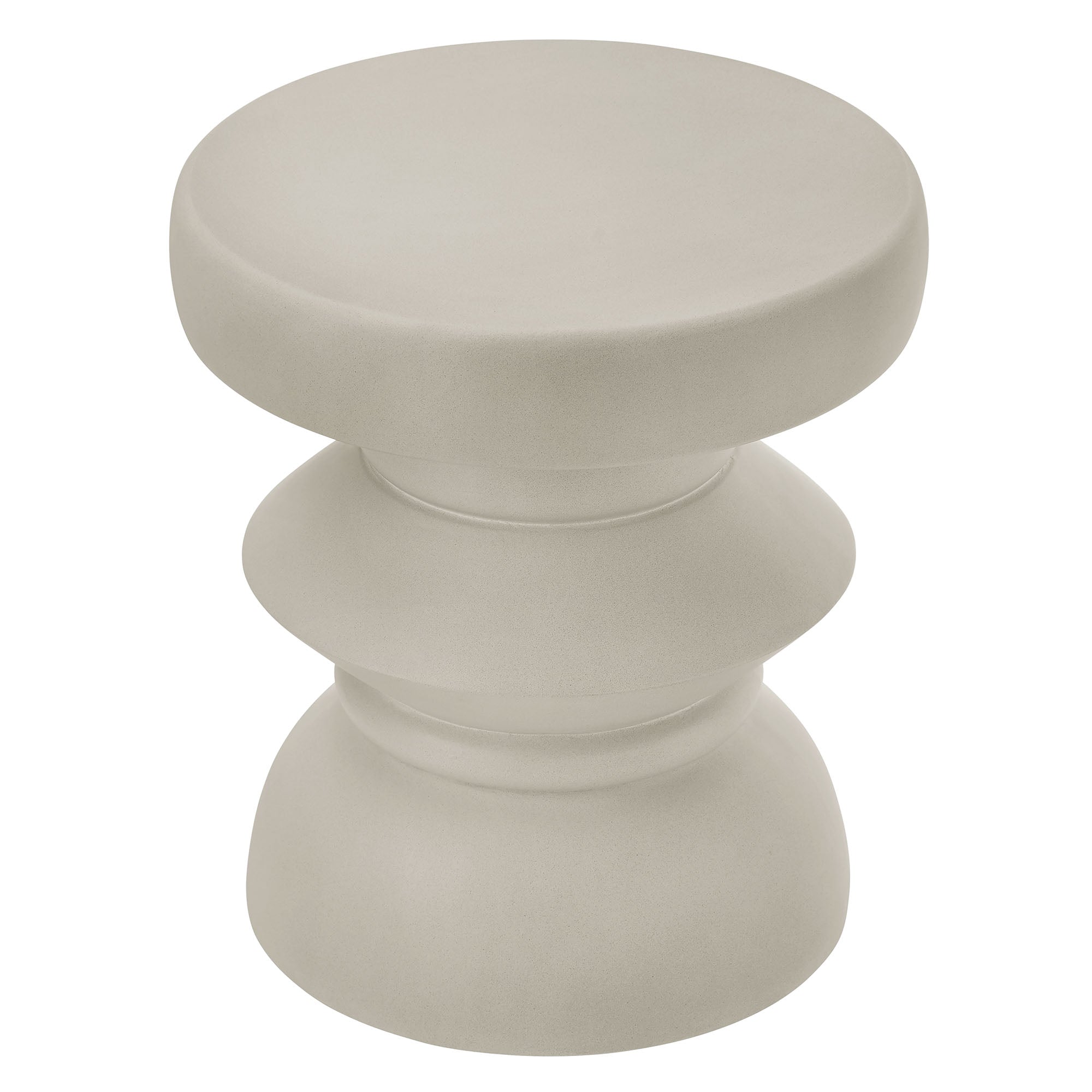 Terza Indoor - Outdoor Patio Concrete Side Table by Modway - Best Buy Furniture