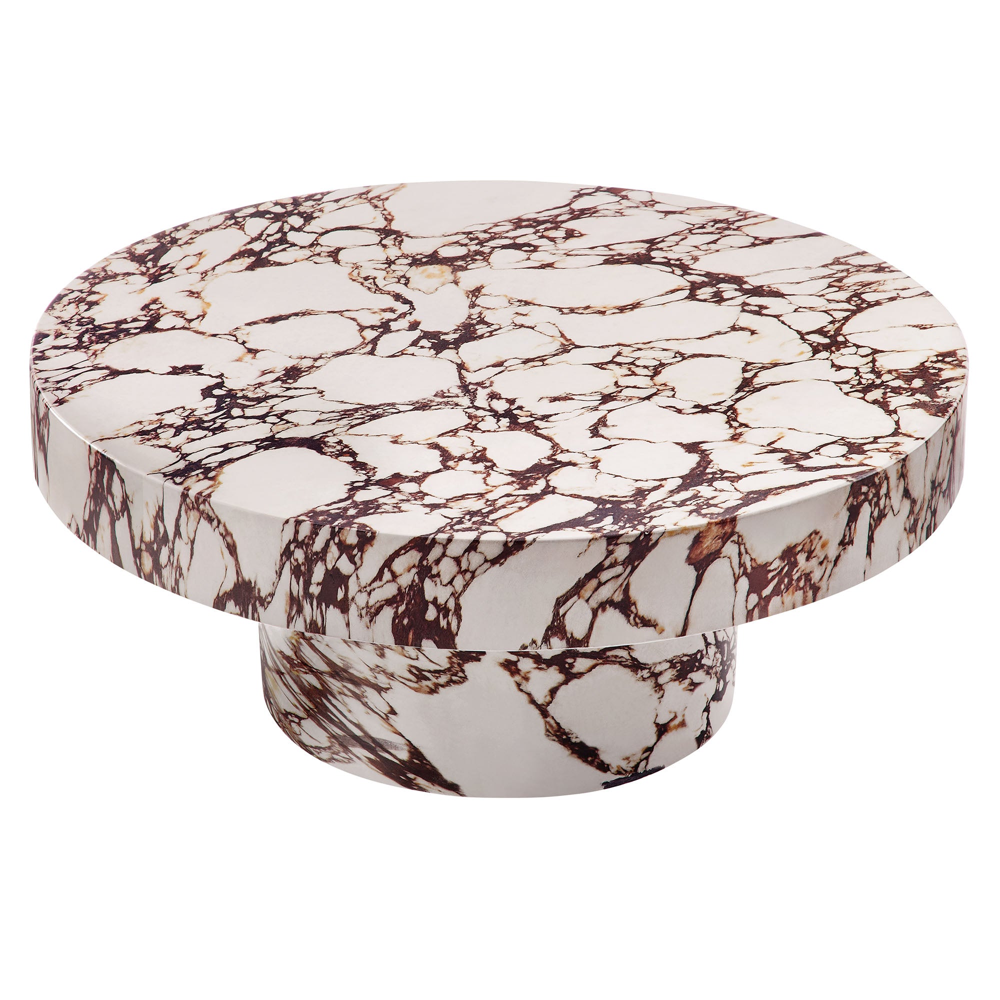 Alora Indoor - Outdoor Patio Concrete Round Coffee Table by Modway - Best Buy Furniture
