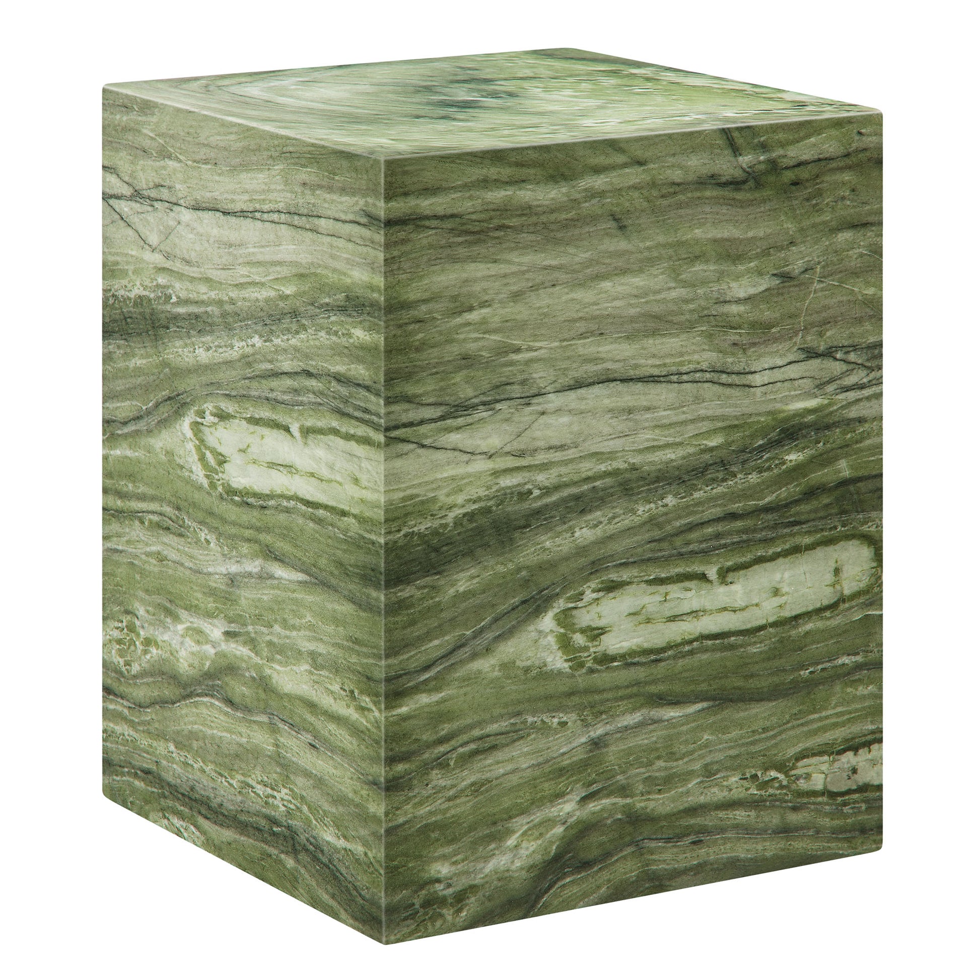 Jordana Square Plinth Indoor - Outdoor Patio Concrete Side Table by Modway - Best Buy Furniture