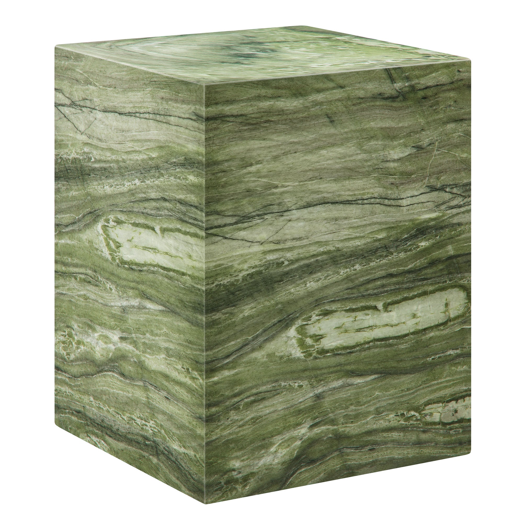 Jordana Square Plinth Indoor - Outdoor Patio Concrete Side Table by Modway - Best Buy Furniture