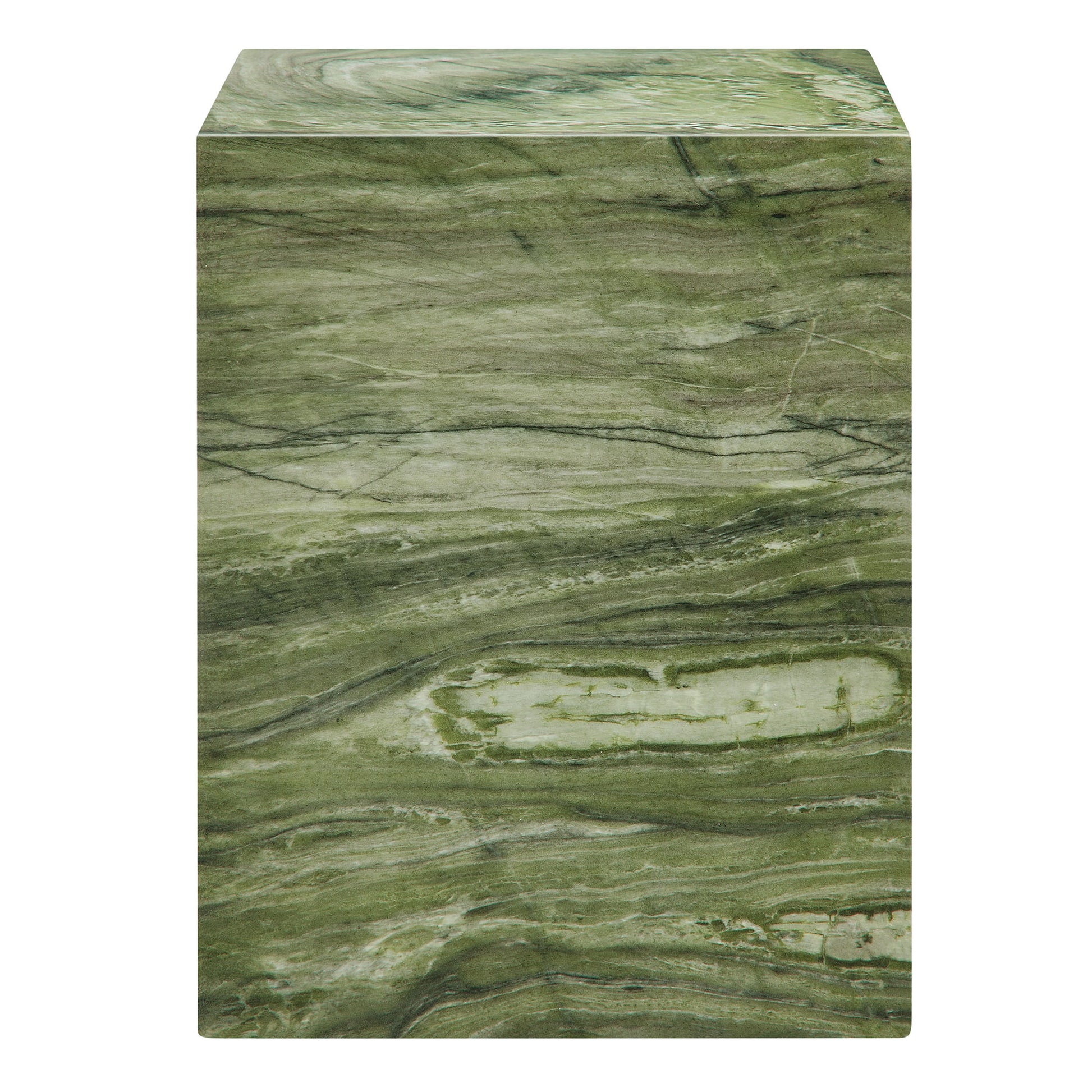 Jordana Square Plinth Indoor - Outdoor Patio Concrete Side Table by Modway - Best Buy Furniture