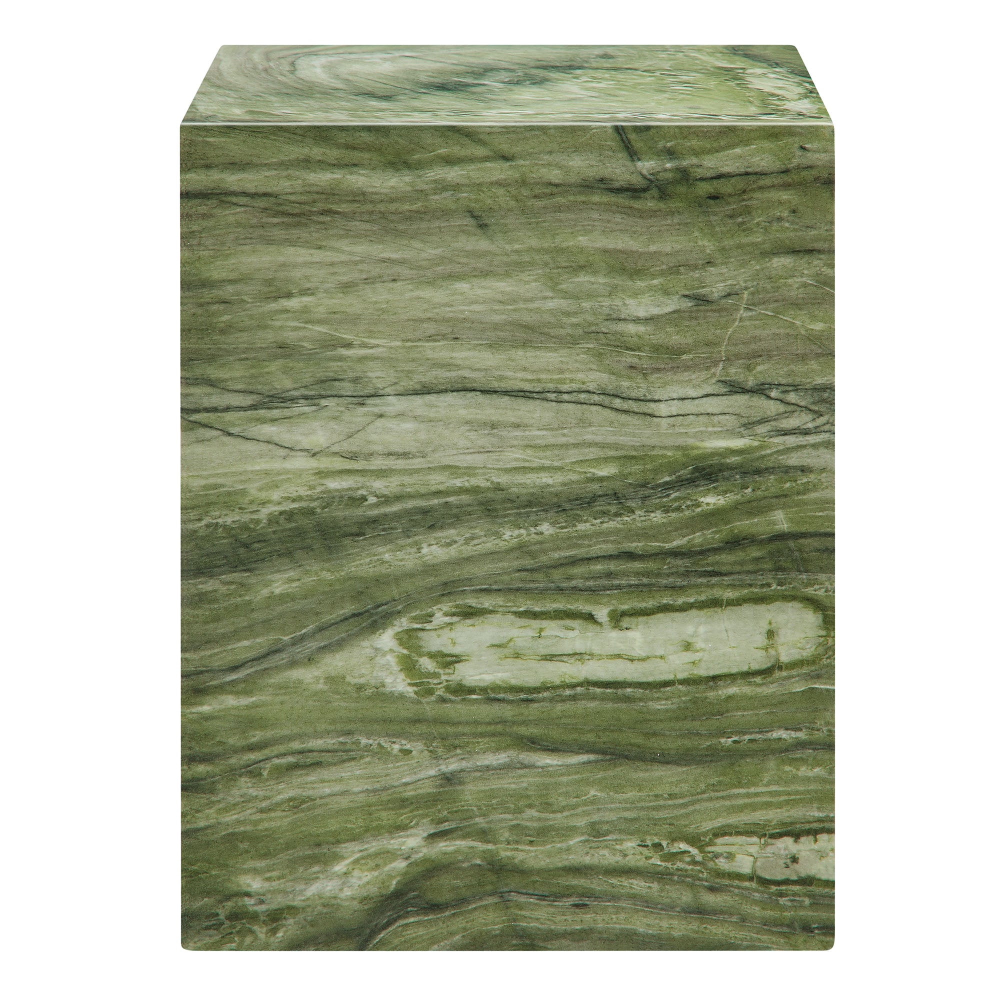 Jordana Square Plinth Indoor - Outdoor Patio Concrete Side Table by Modway - Best Buy Furniture