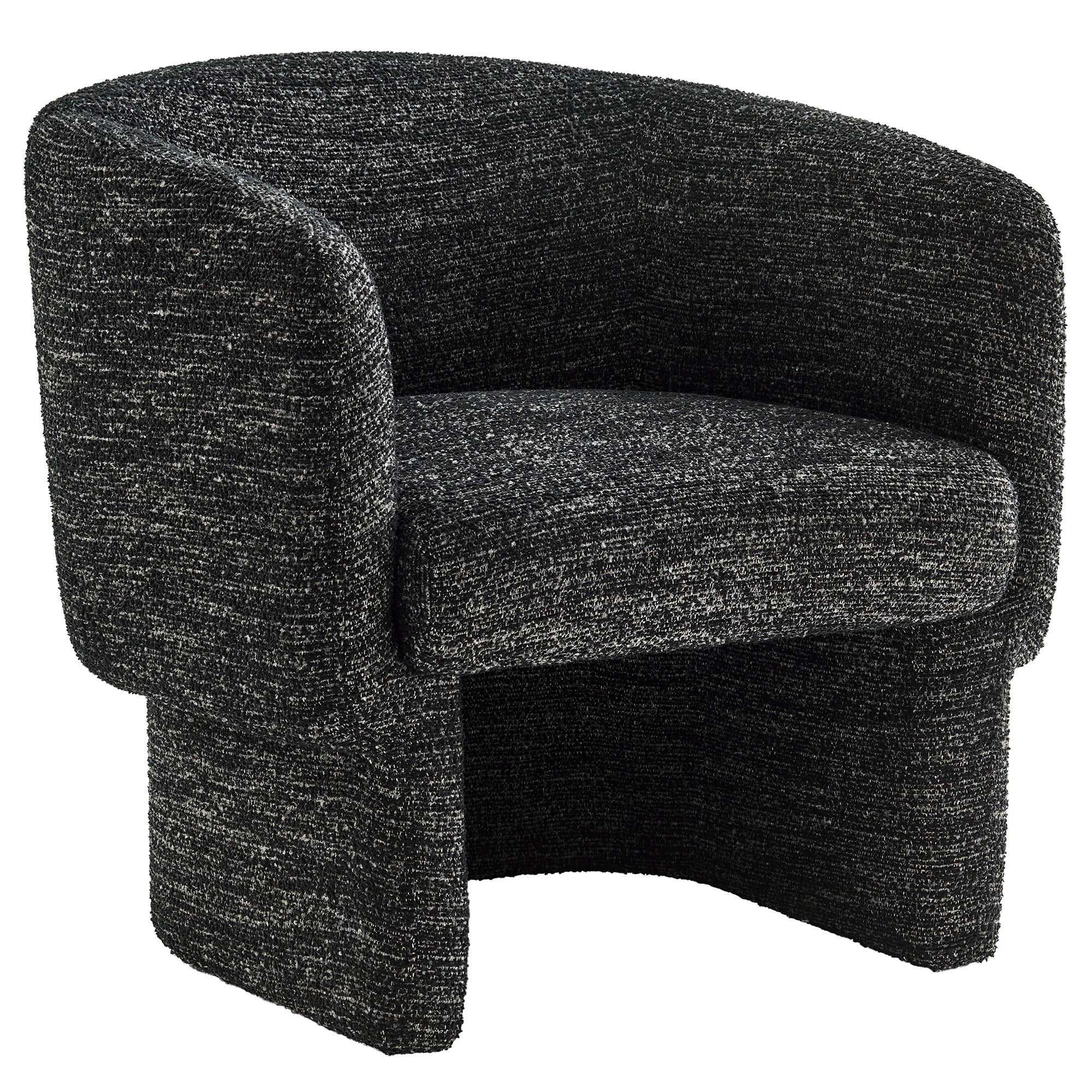 Muse Boucle Fabric Barrel Accent Chair by Modway - Best Buy Furniture
