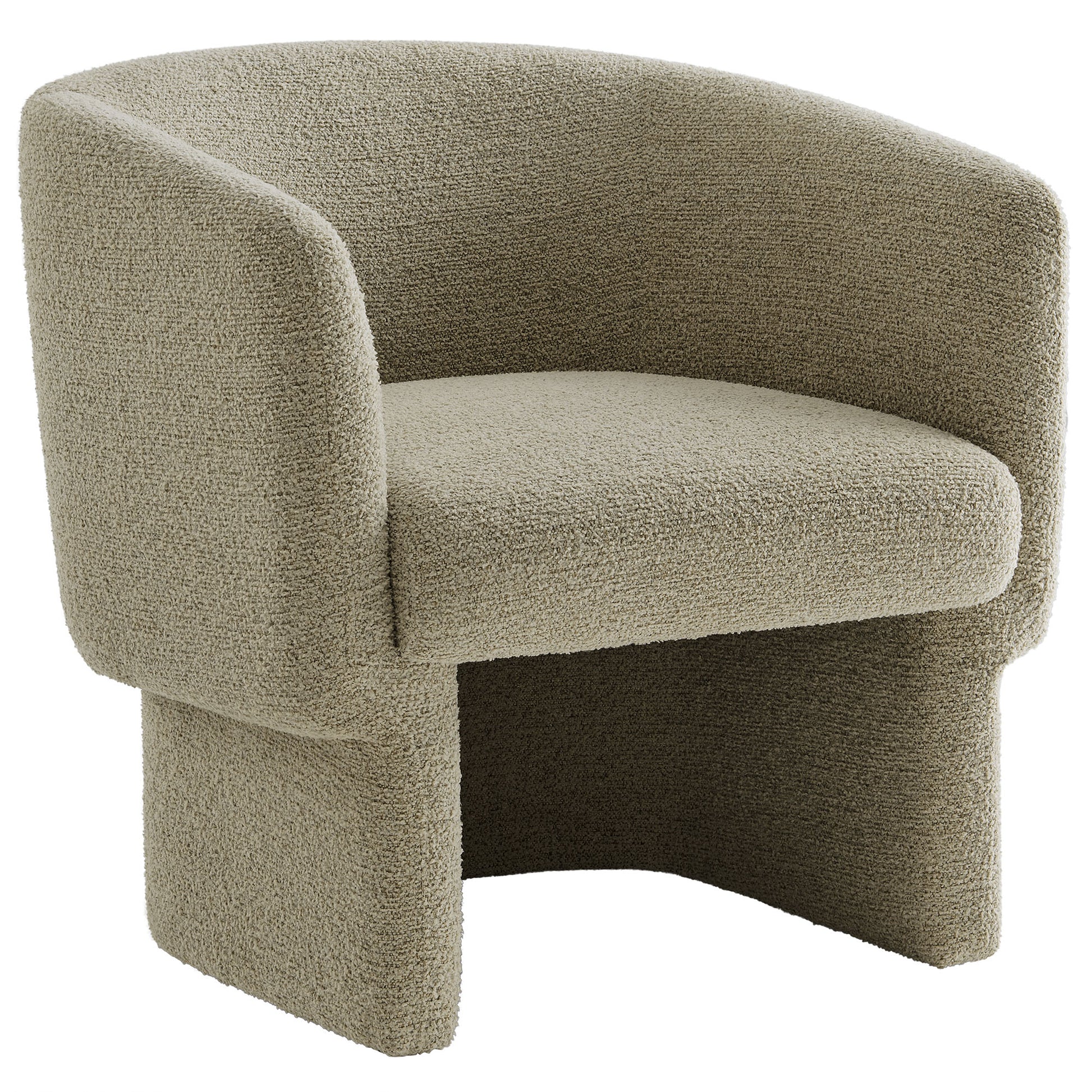 Muse Boucle Fabric Barrel Accent Chair by Modway - Best Buy Furniture