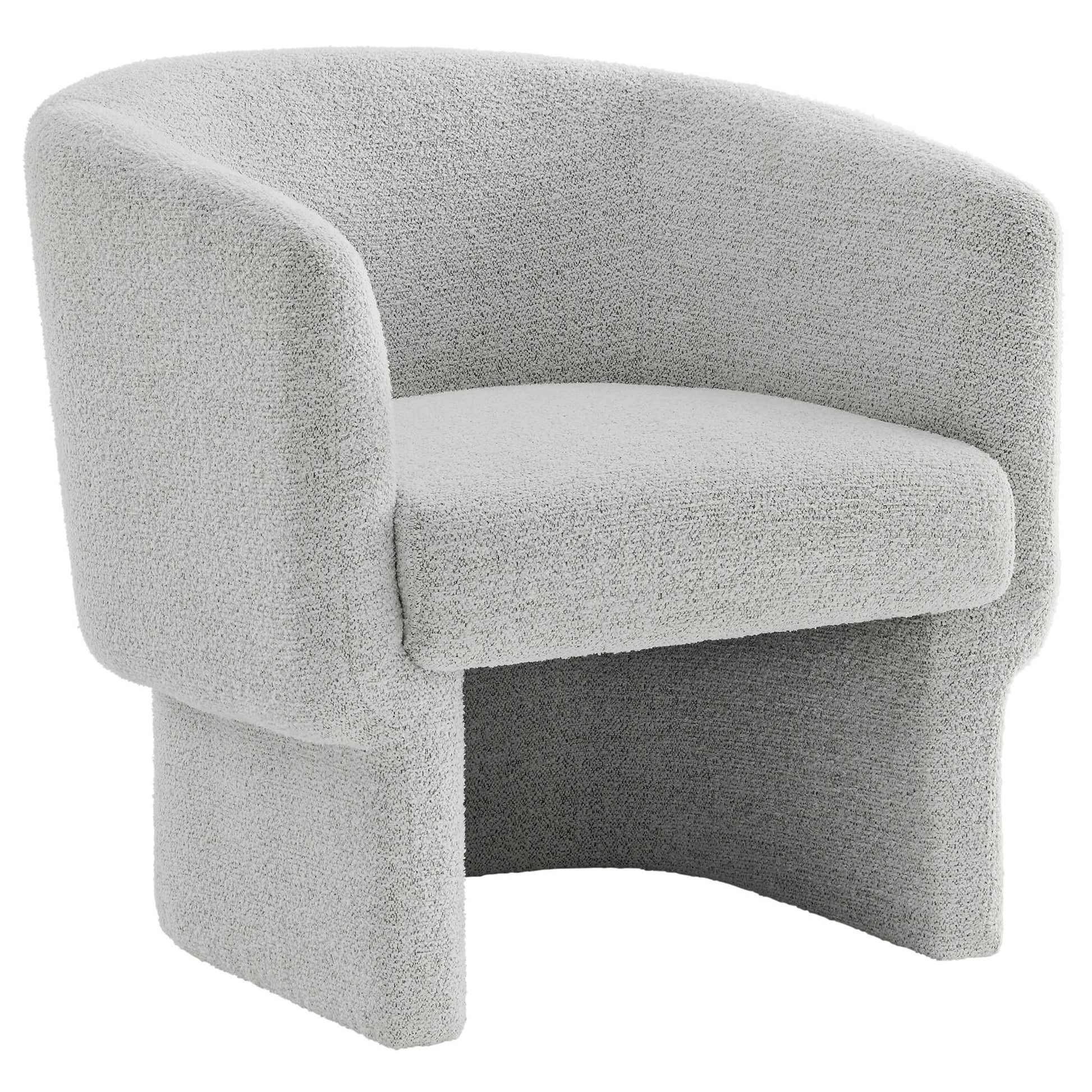 Muse Boucle Fabric Barrel Accent Chair by Modway - Best Buy Furniture