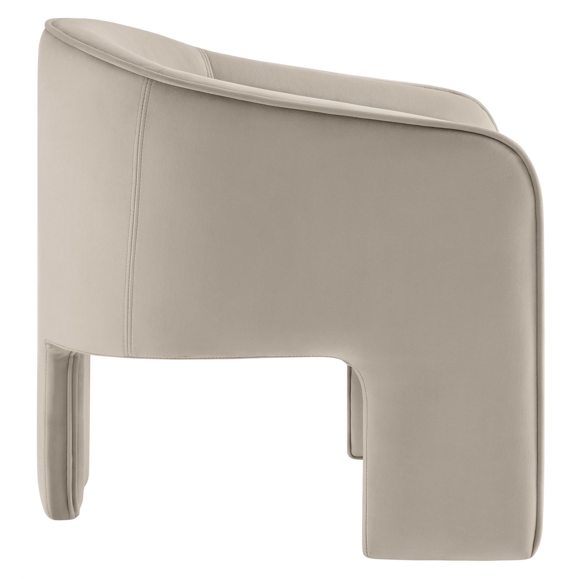 Greer Performance Velvet Upholstered Accent Armchair by Modway - Best Buy Furniture