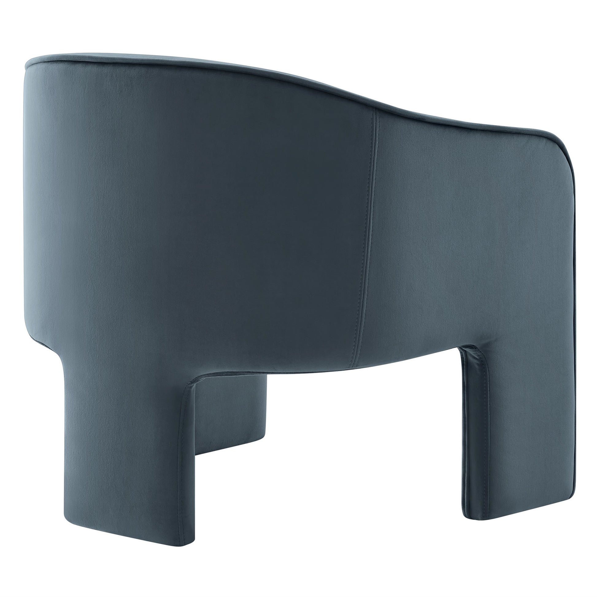 Greer Performance Velvet Upholstered Accent Armchair by Modway - Best Buy Furniture