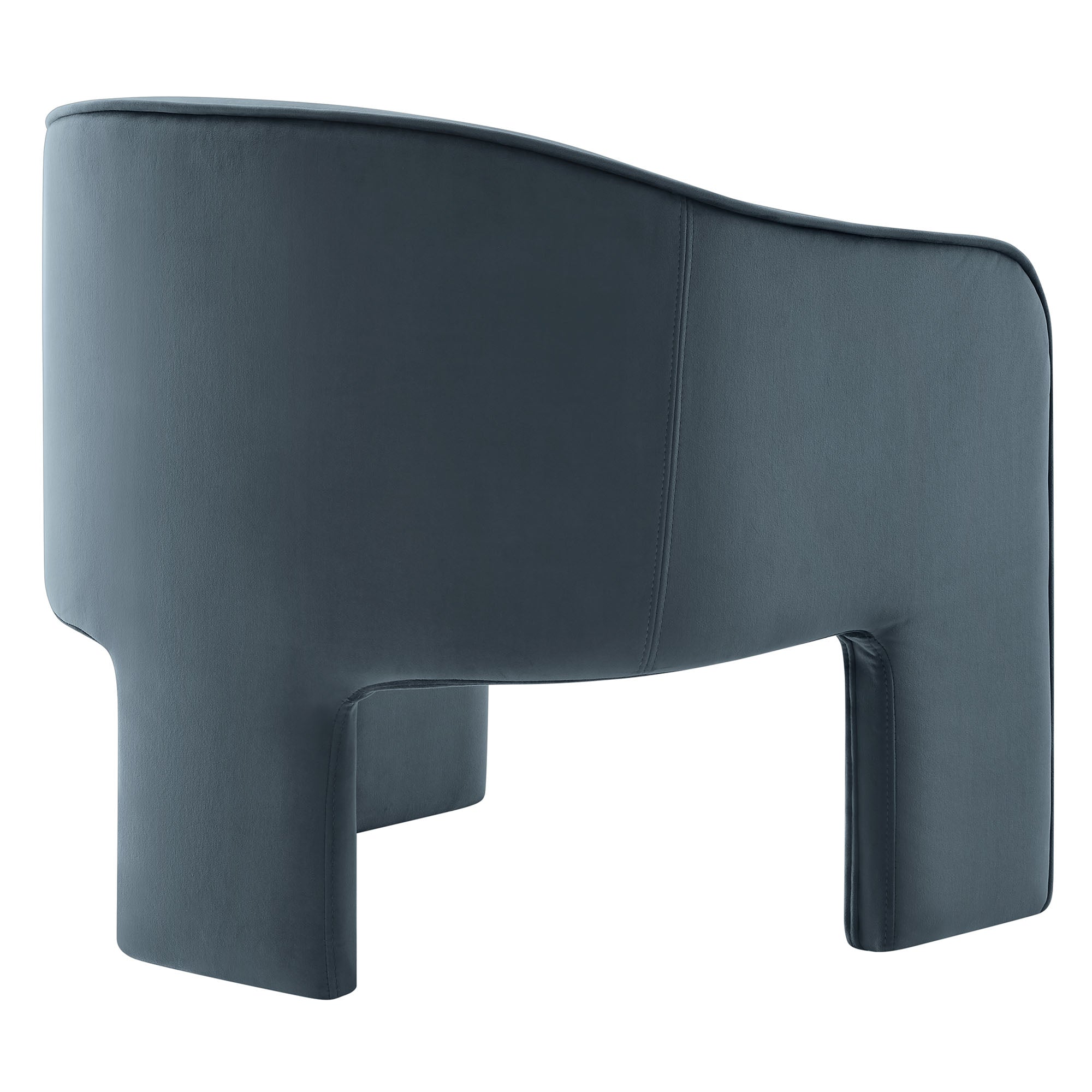 Greer Performance Velvet Upholstered Accent Armchair by Modway - Best Buy Furniture