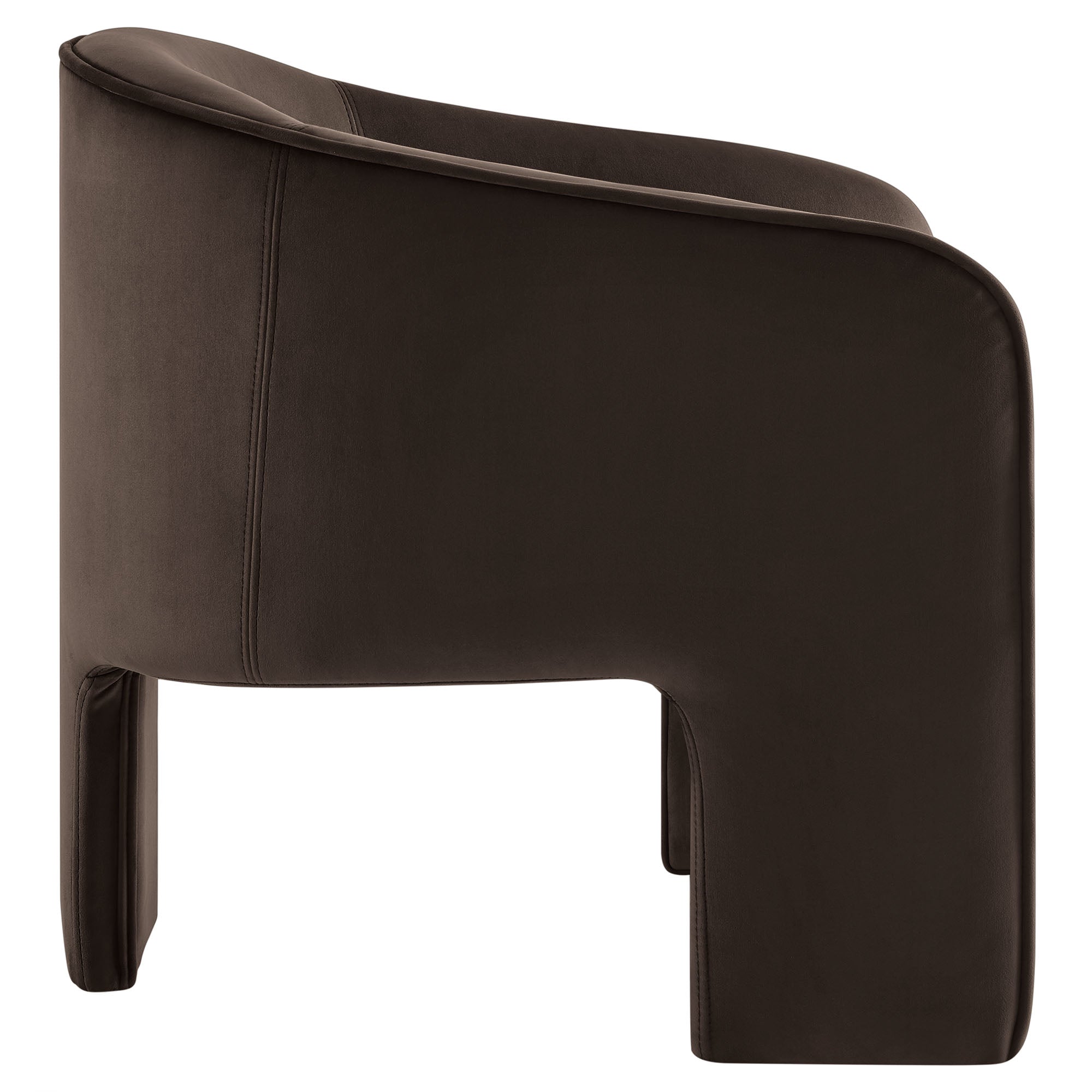 Greer Performance Velvet Upholstered Accent Armchair by Modway - Best Buy Furniture