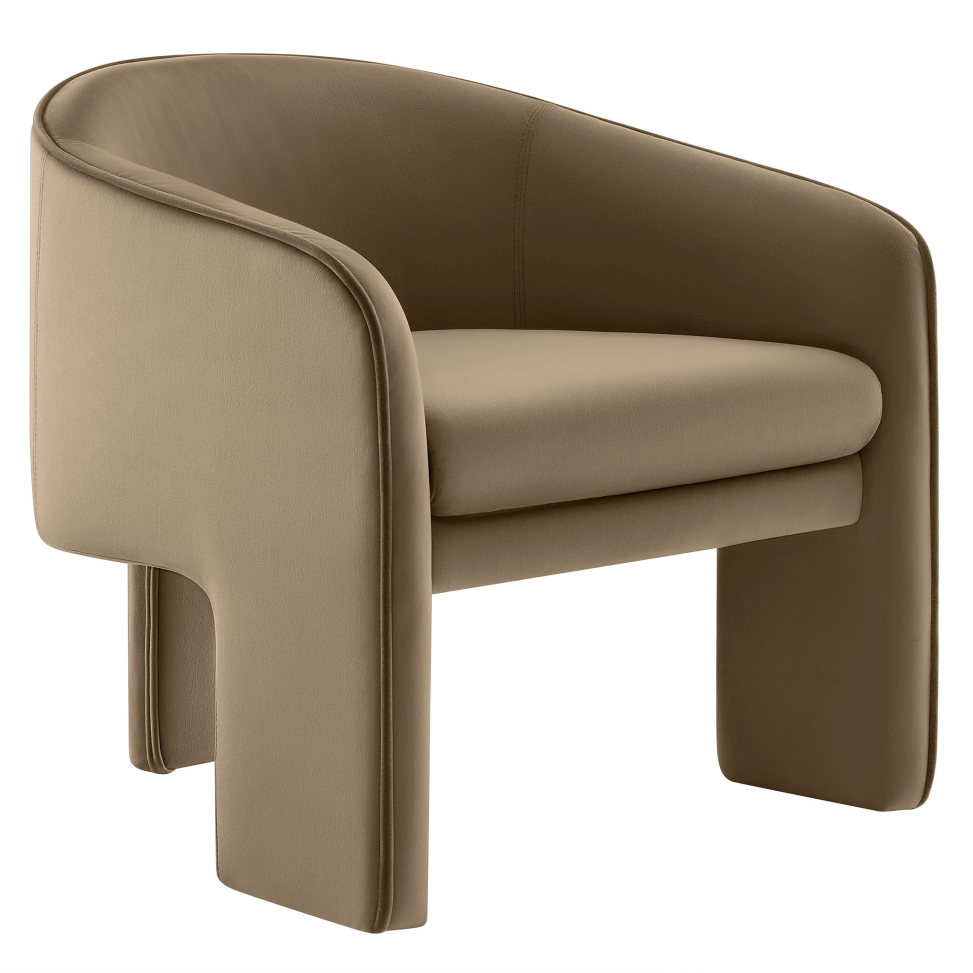 Greer Performance Velvet Upholstered Accent Armchair by Modway - Best Buy Furniture