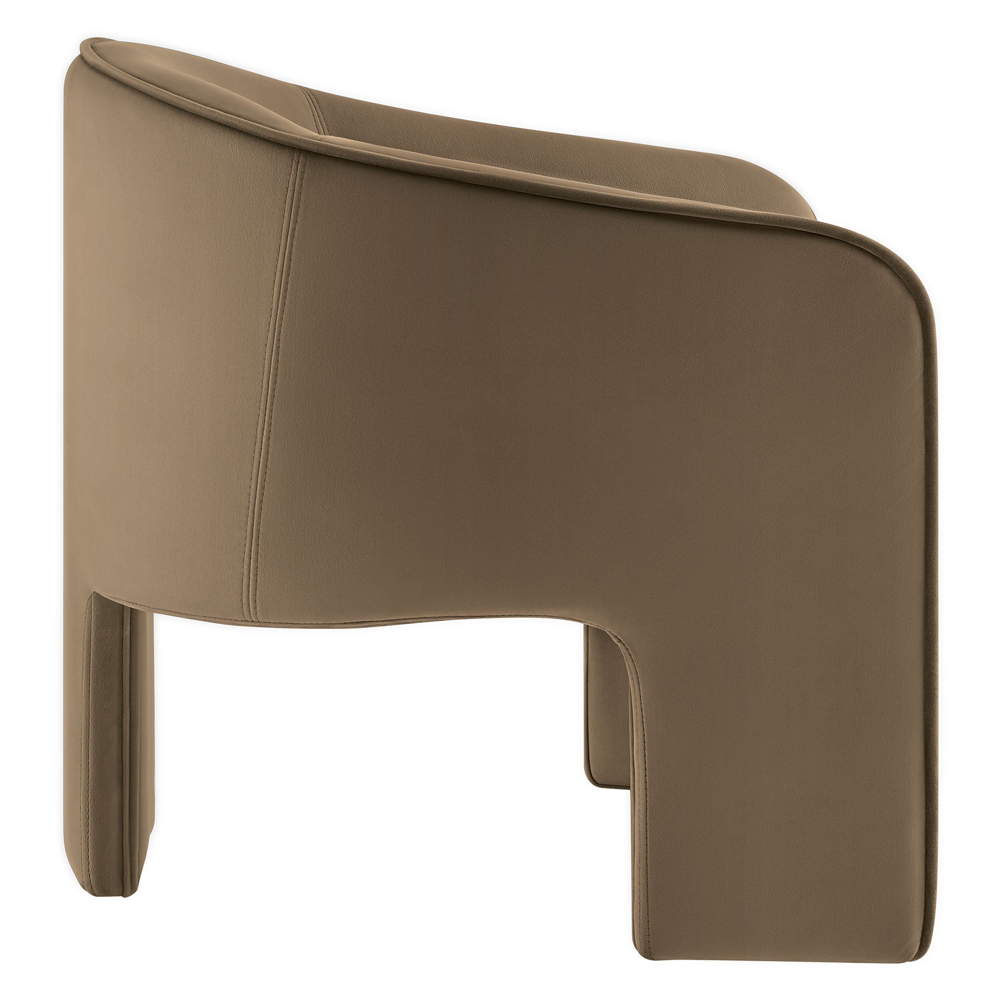 Greer Performance Velvet Upholstered Accent Armchair by Modway - Best Buy Furniture