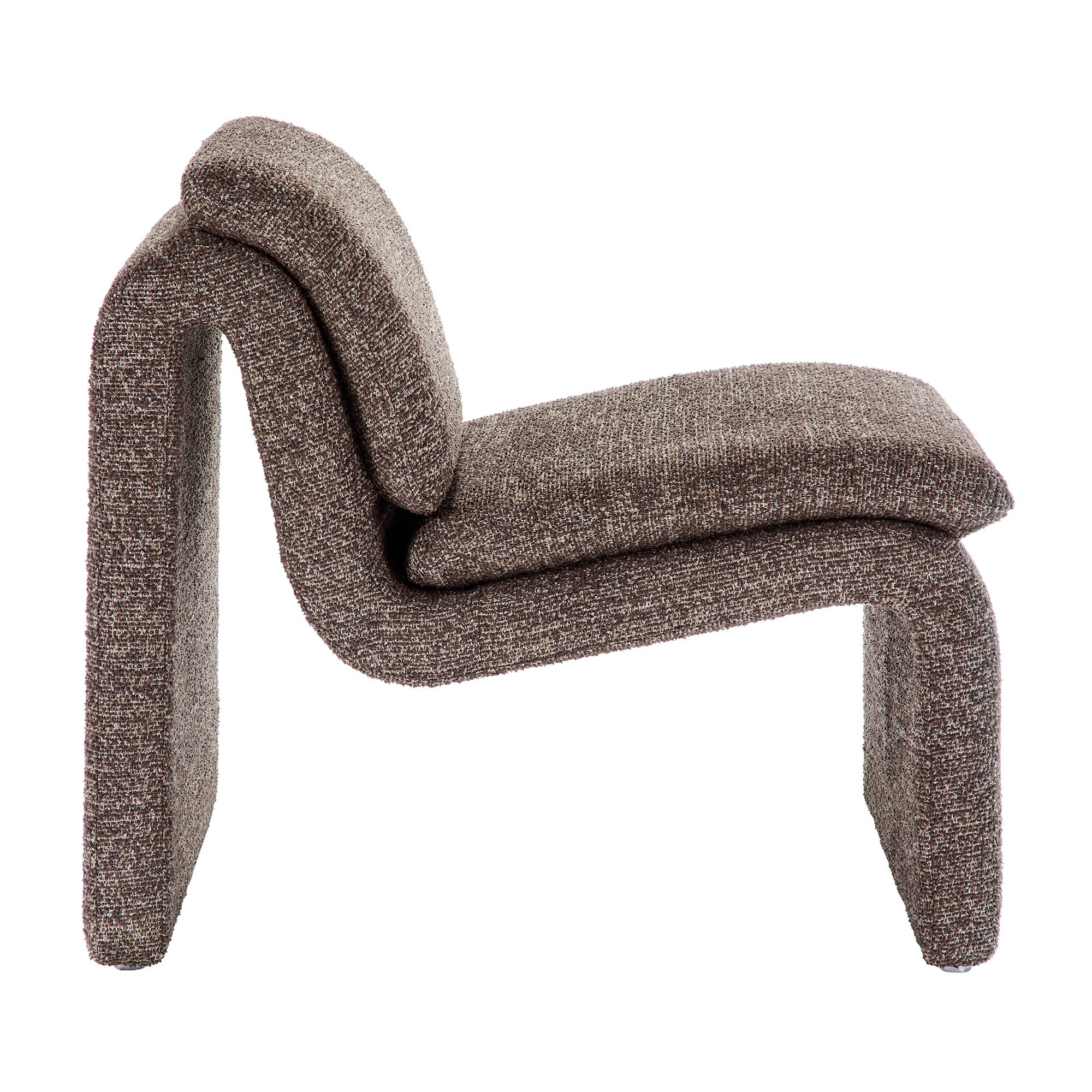 Dune Boucle Upholstered Armless Accent Chair by Modway - Best Buy Furniture
