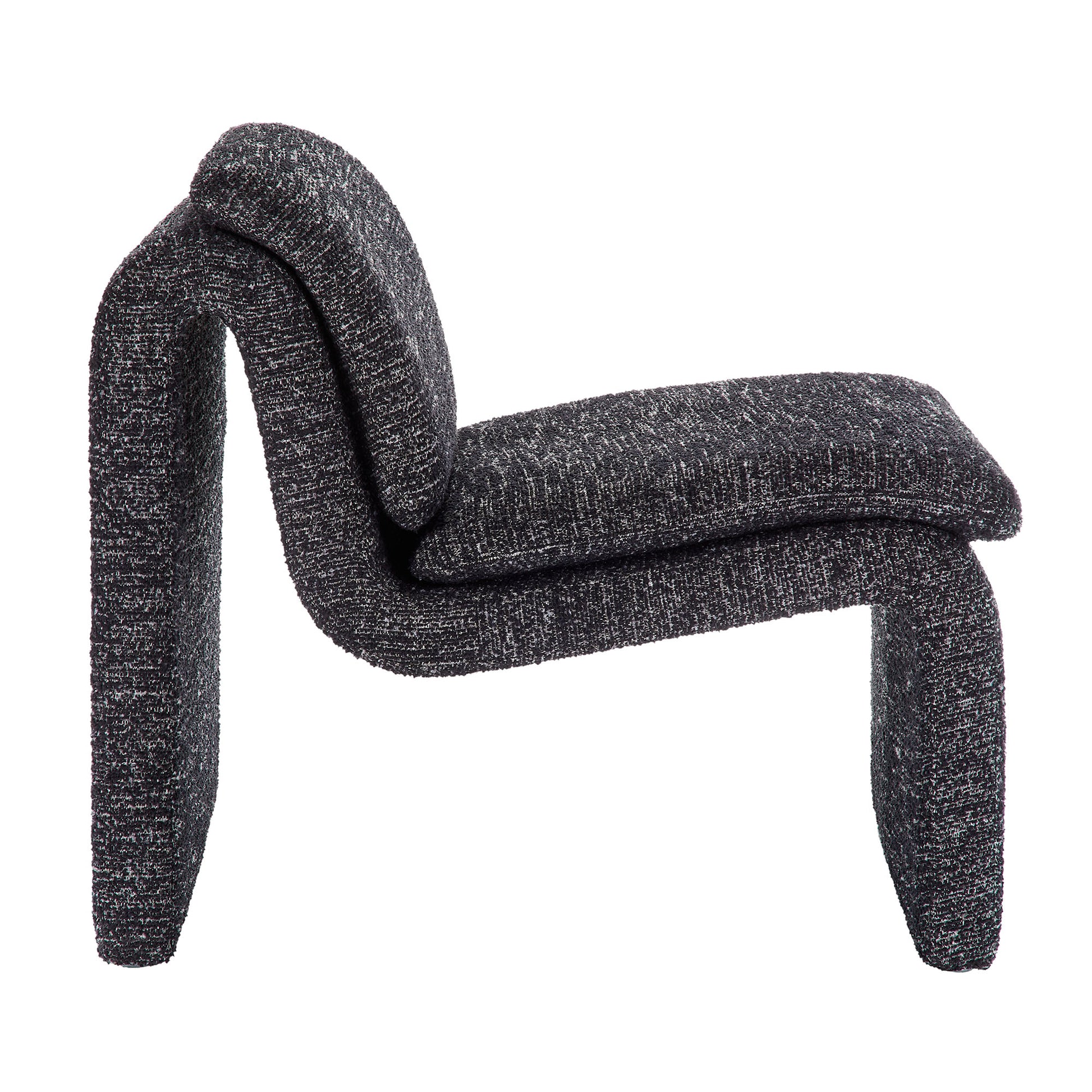 Dune Boucle Upholstered Armless Accent Chair by Modway - Best Buy Furniture