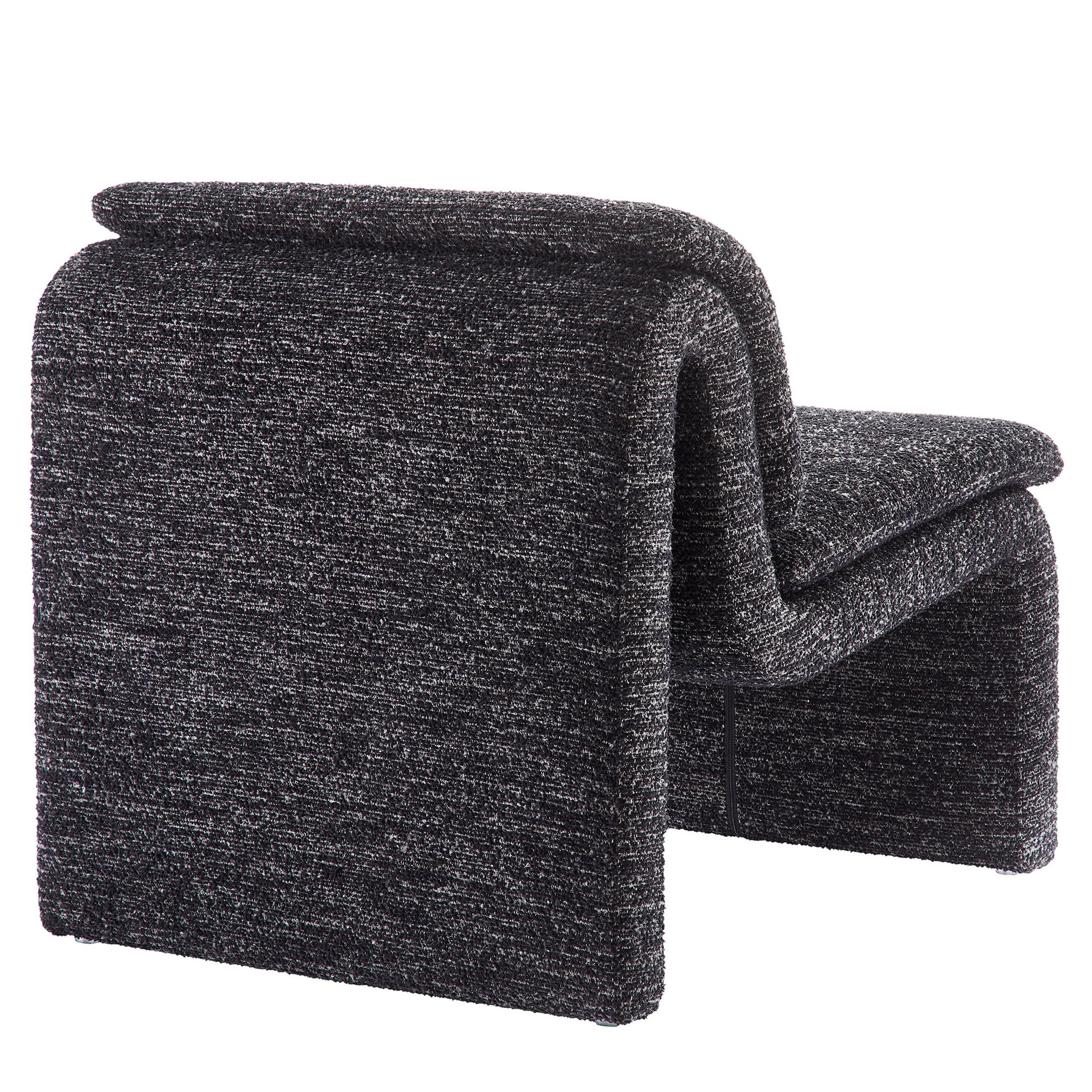 Dune Boucle Upholstered Armless Accent Chair by Modway - Best Buy Furniture