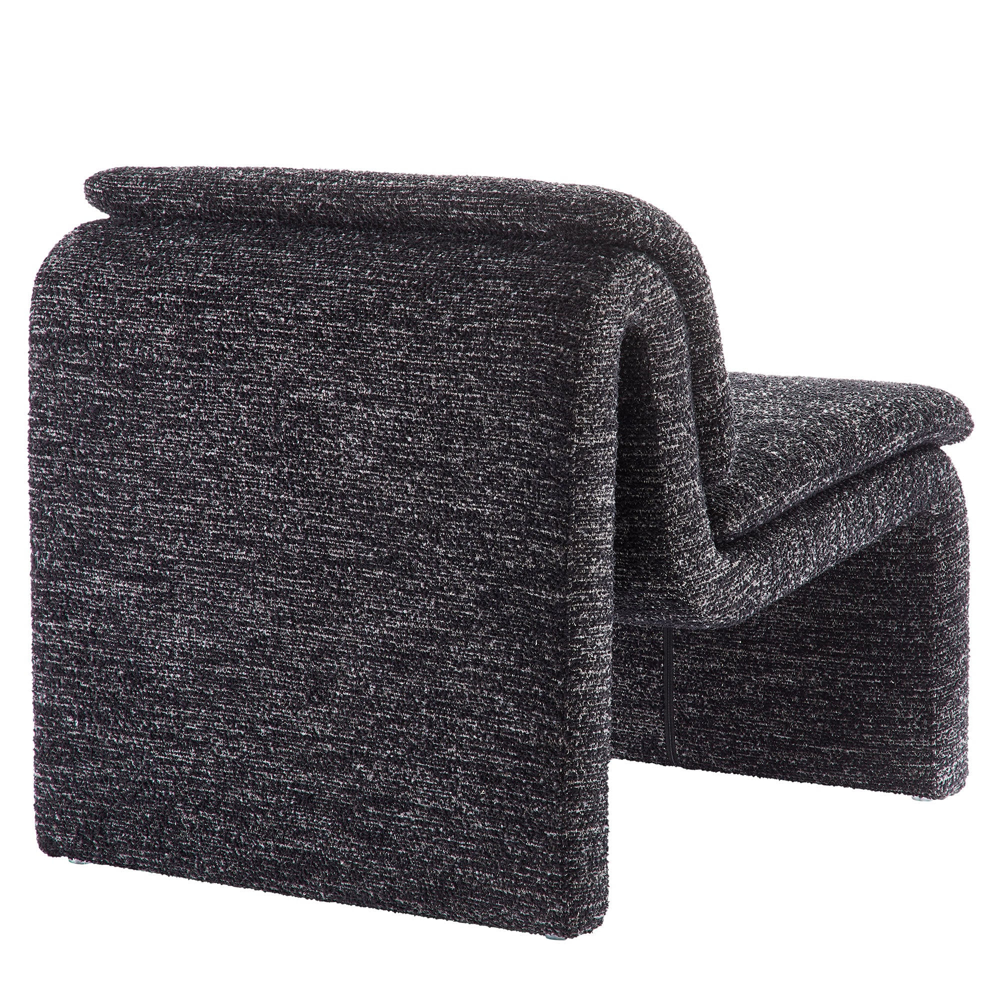 Dune Boucle Upholstered Armless Accent Chair by Modway - Best Buy Furniture