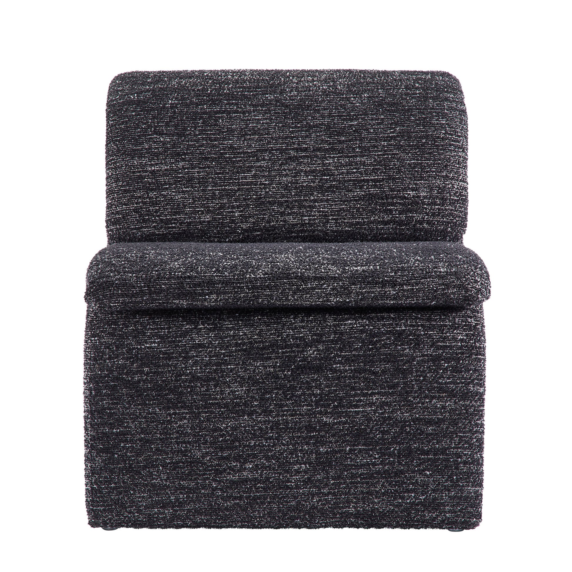 Dune Boucle Upholstered Armless Accent Chair by Modway - Best Buy Furniture