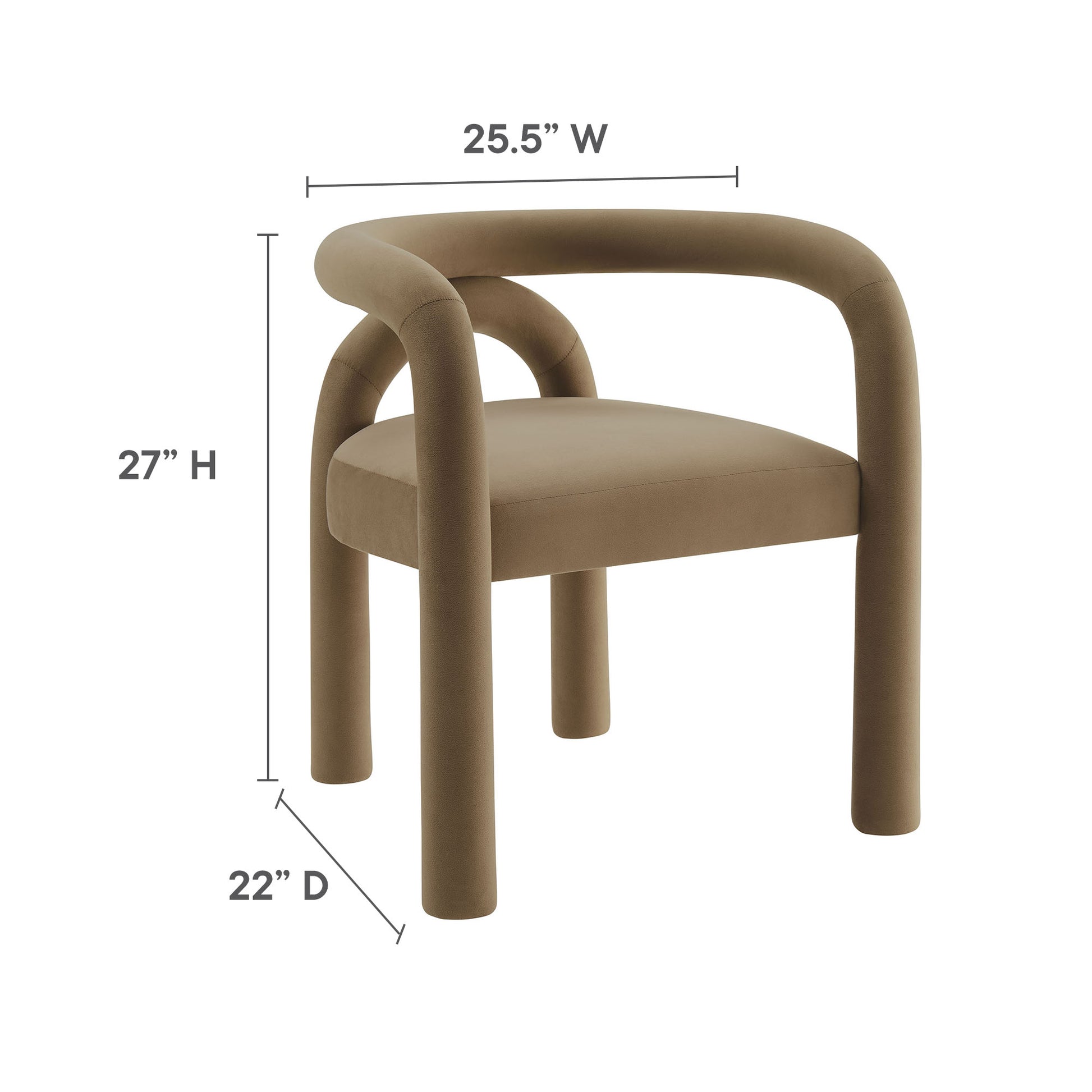 Astrid Performance Velvet Dining Chair by Modway - Best Buy Furniture