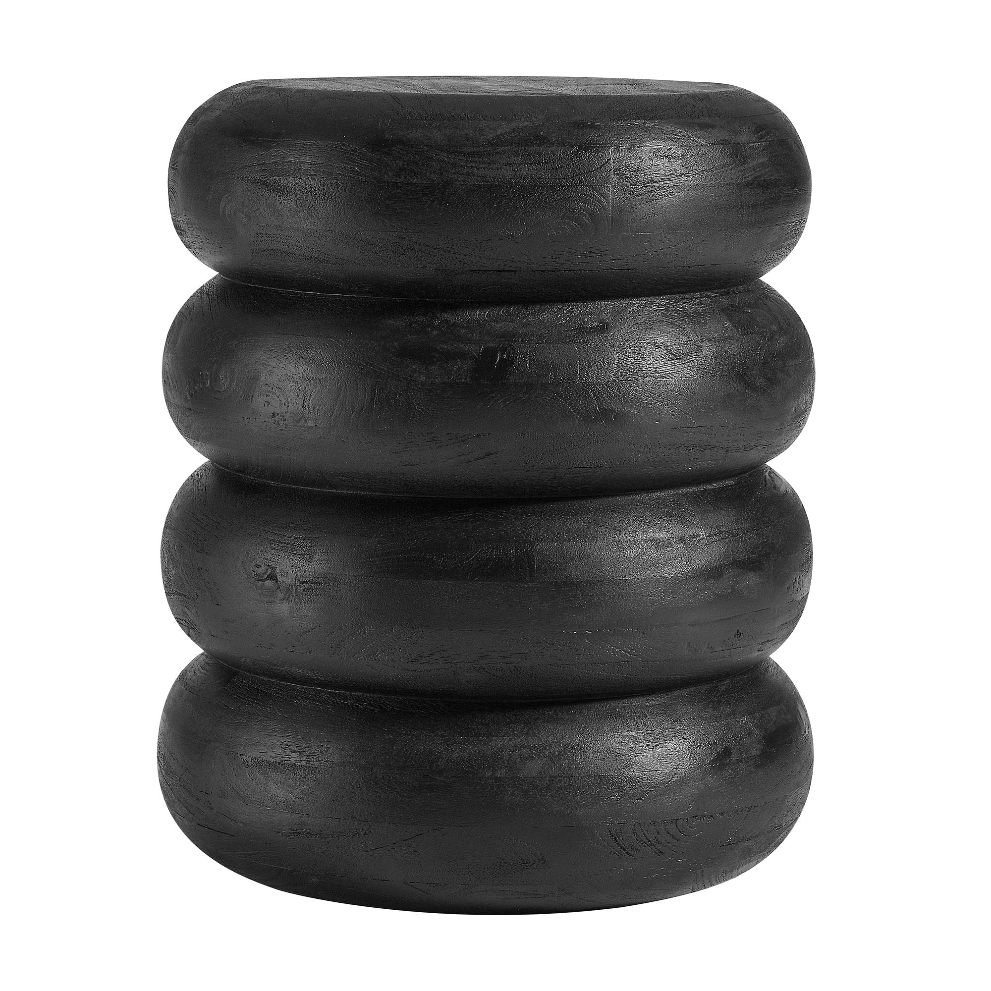 Ellery Round Stacked Wood Side Table by Modway - Best Buy Furniture