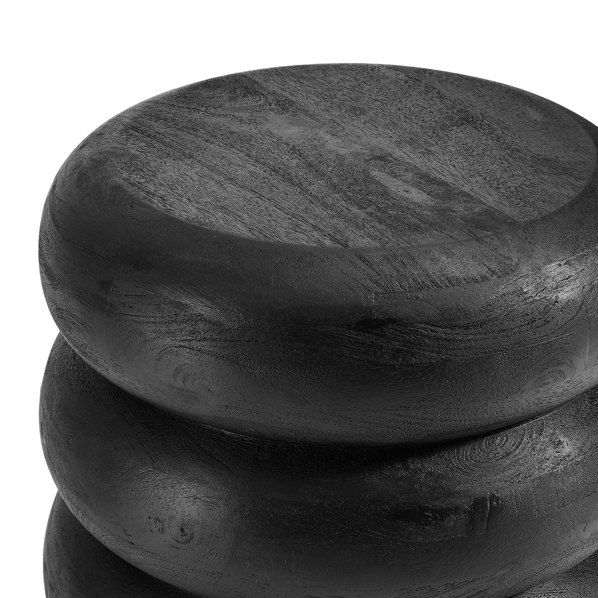 Ellery Round Stacked Wood Side Table by Modway - Best Buy Furniture