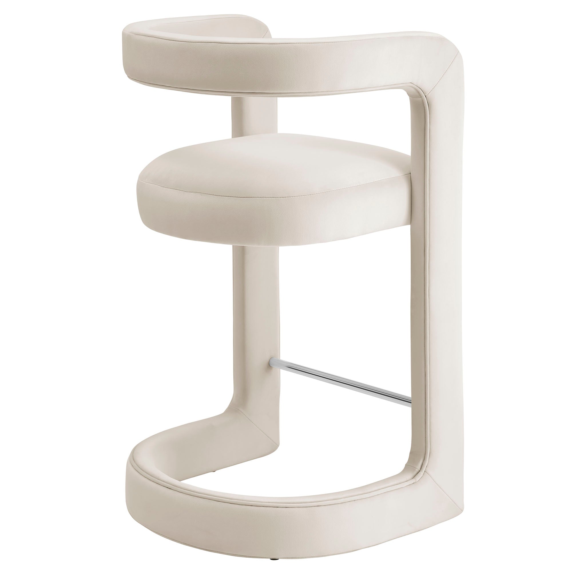 Winslow Performance Velvet Counter Stool by Modway - Best Buy Furniture