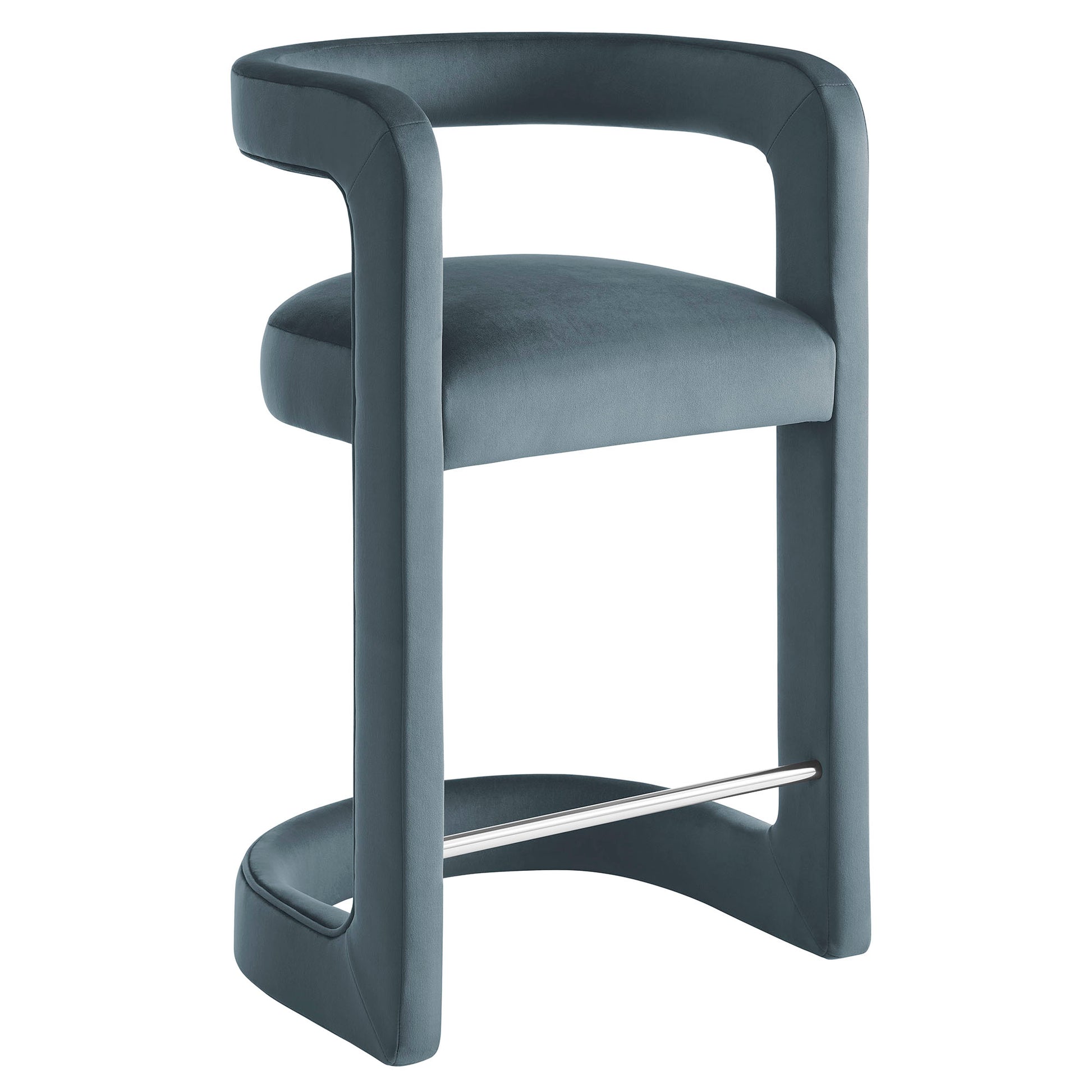 Winslow Performance Velvet Counter Stool by Modway - Best Buy Furniture